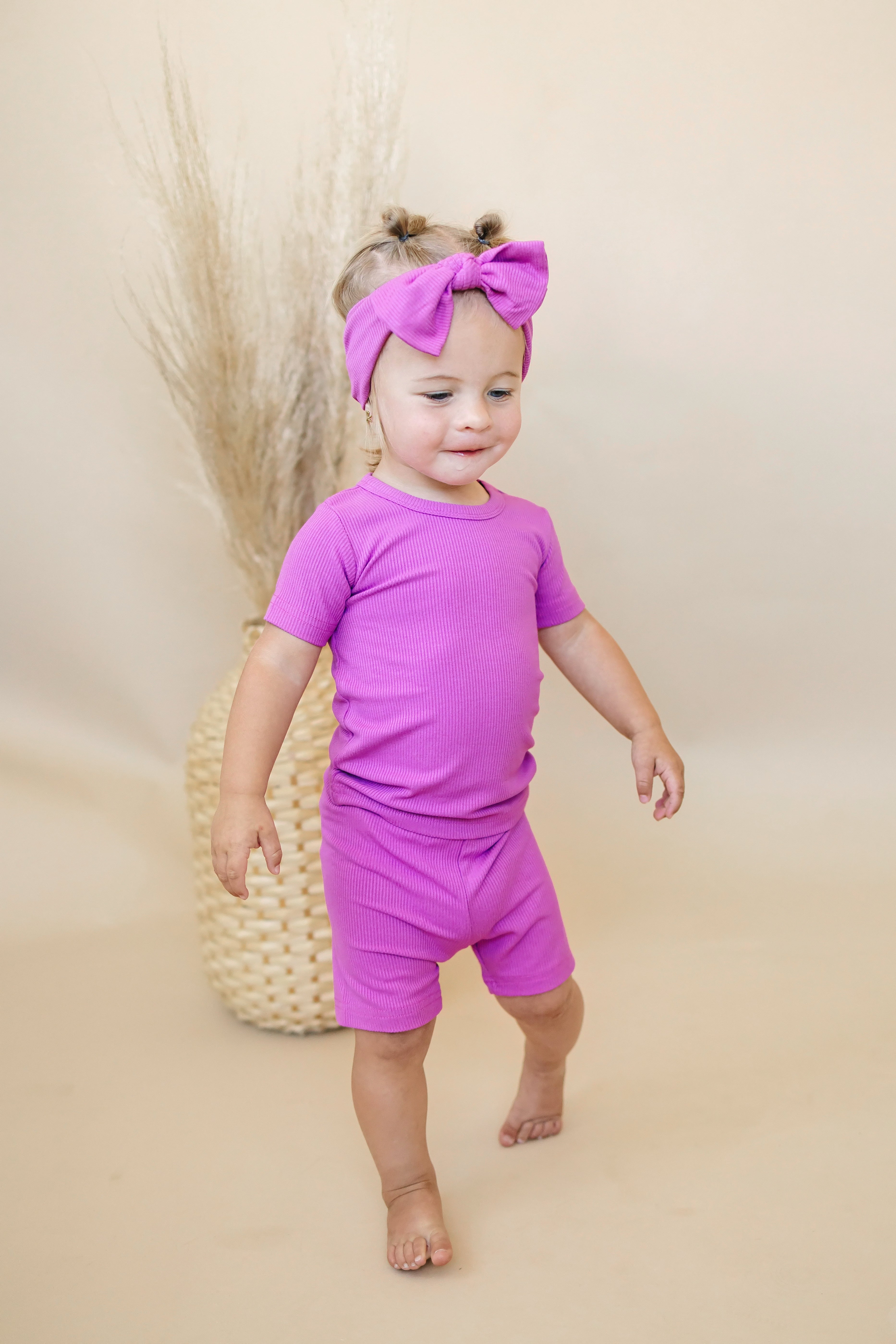 Solid Ribbed Bamboo Headband - more colors