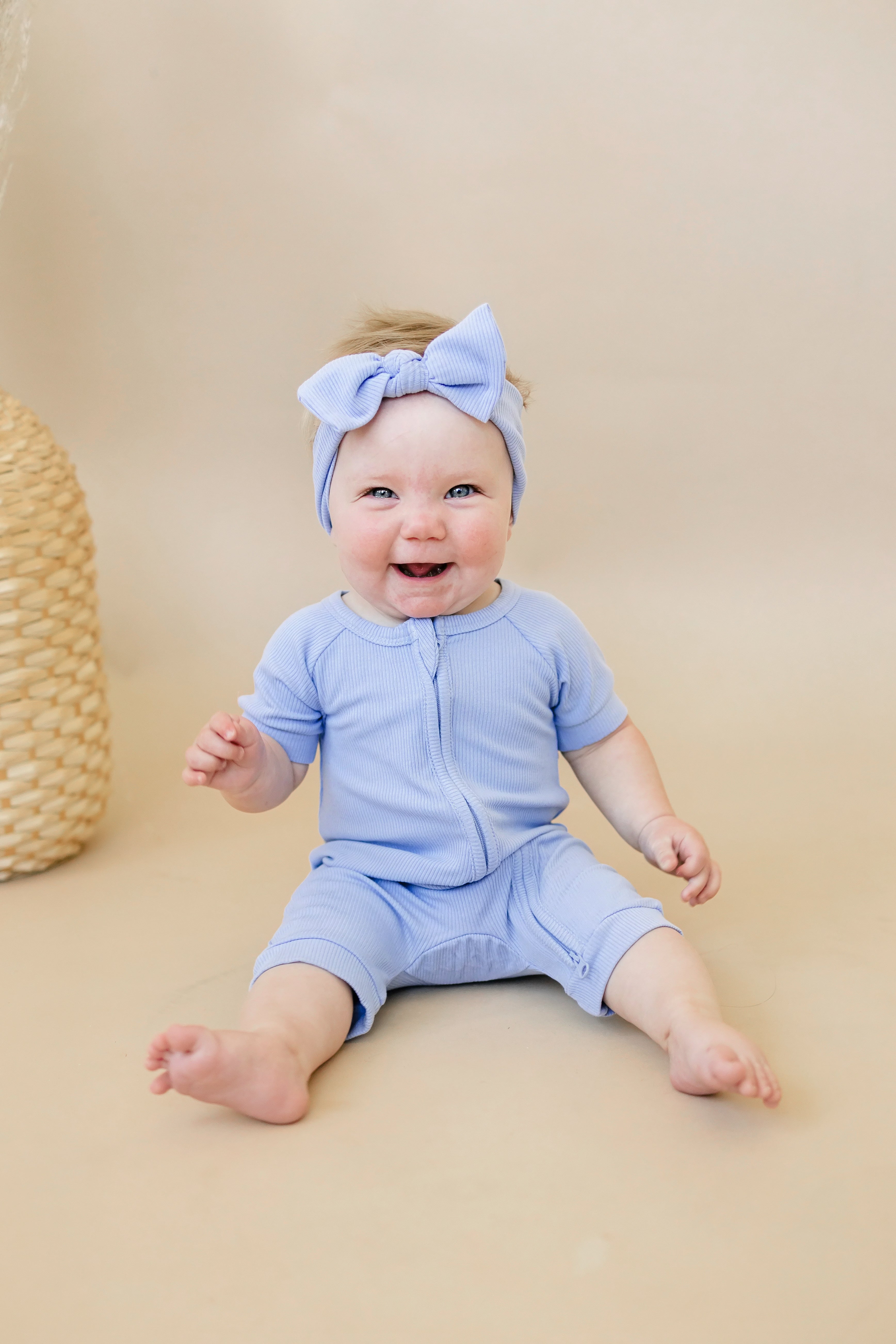 Solid Ribbed Bamboo Headband - more colors