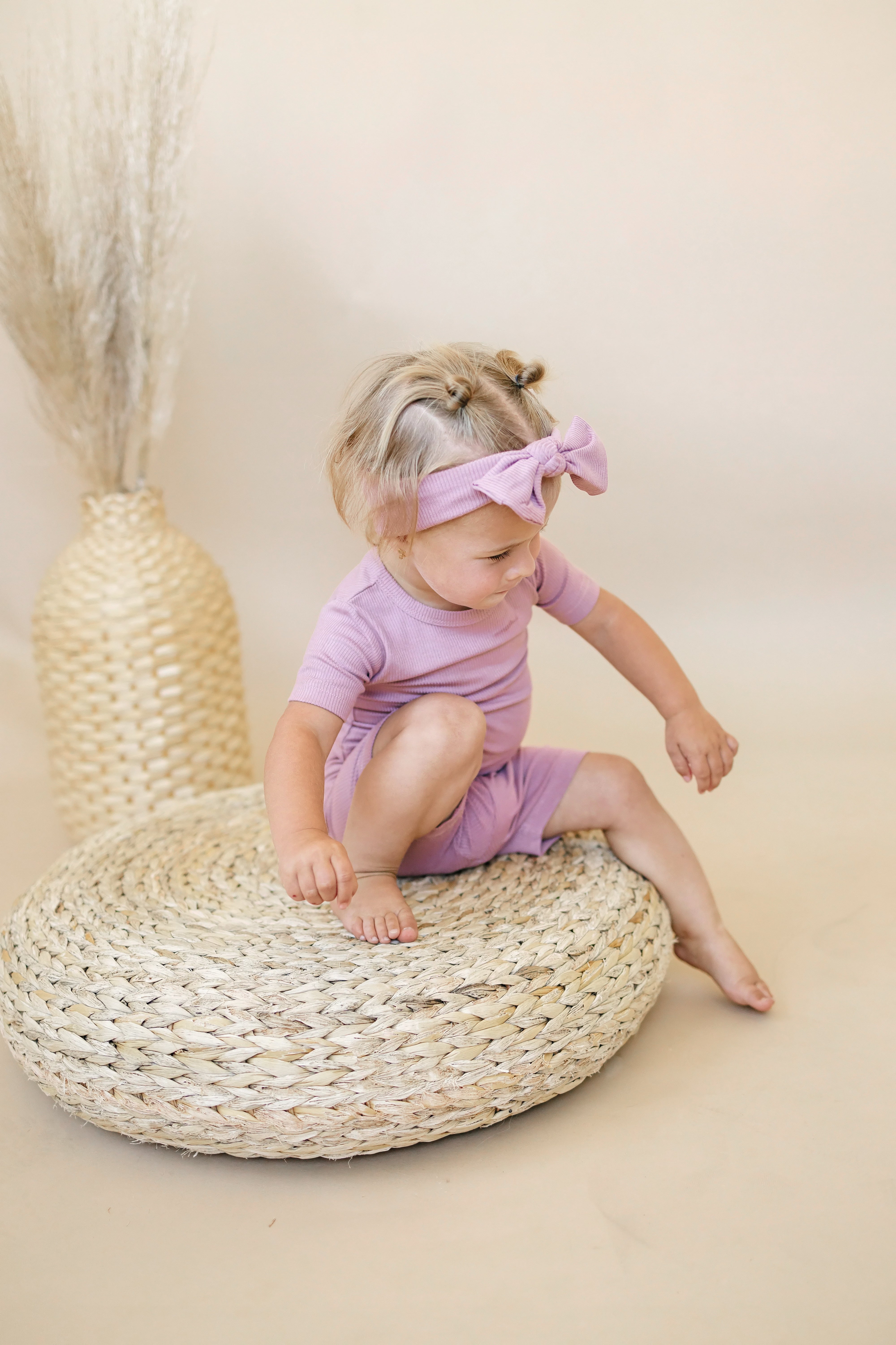 Solid Ribbed Bamboo Headband - more colors