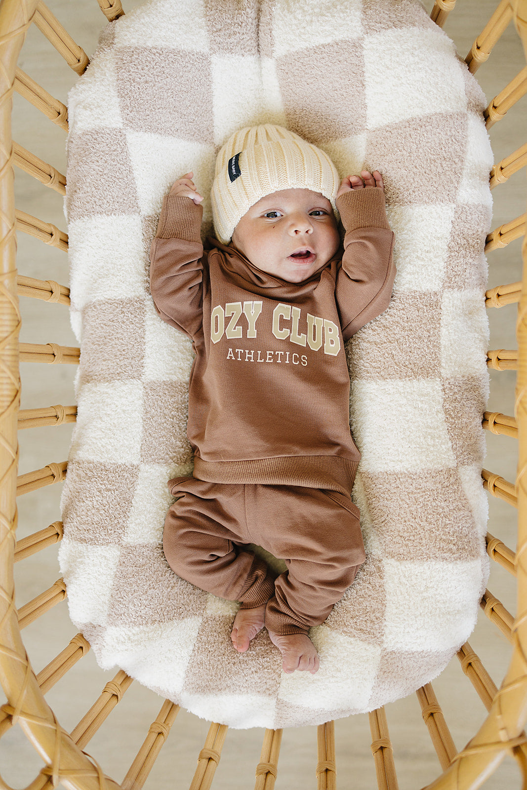Cozy Club Hooded French Terry Set Mebie Baby