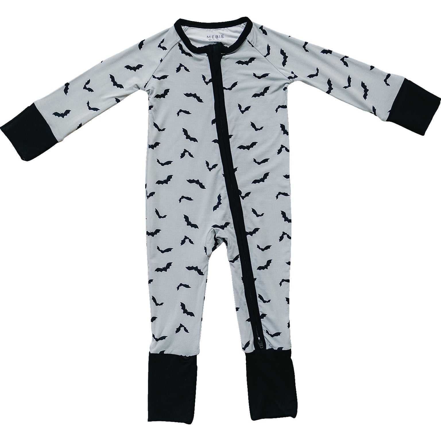 Bats Bamboo Zipper Mebie Baby