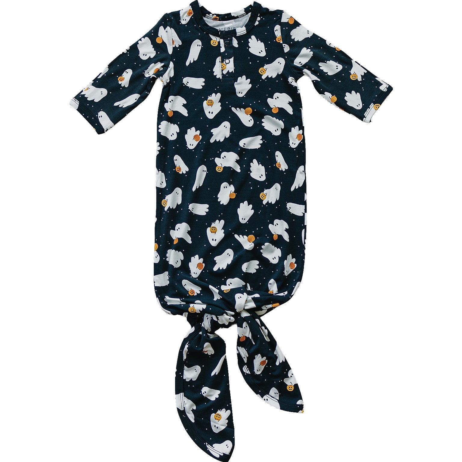 Ghosts Bamboo Knot Gown Mebie Baby