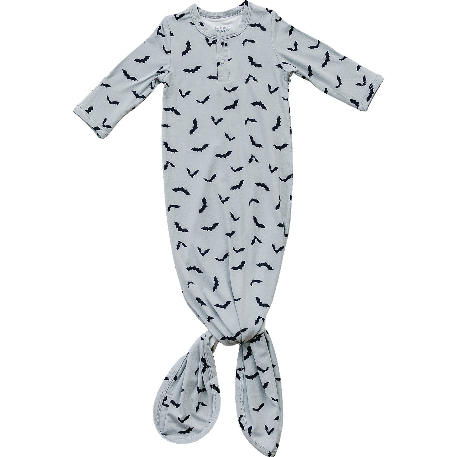 Bats Bamboo Knot Gown Mebie Baby