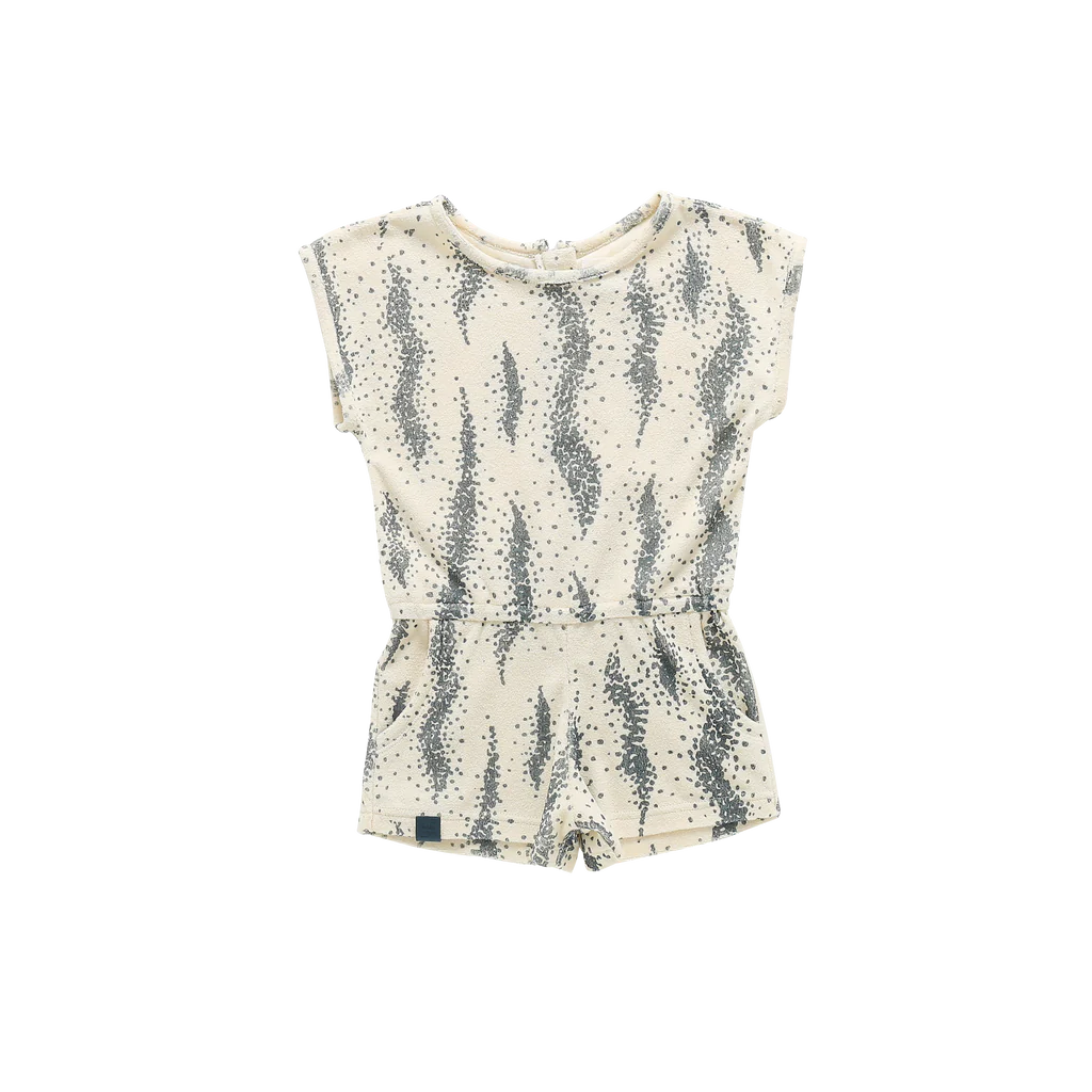 Terry Romper - Cream