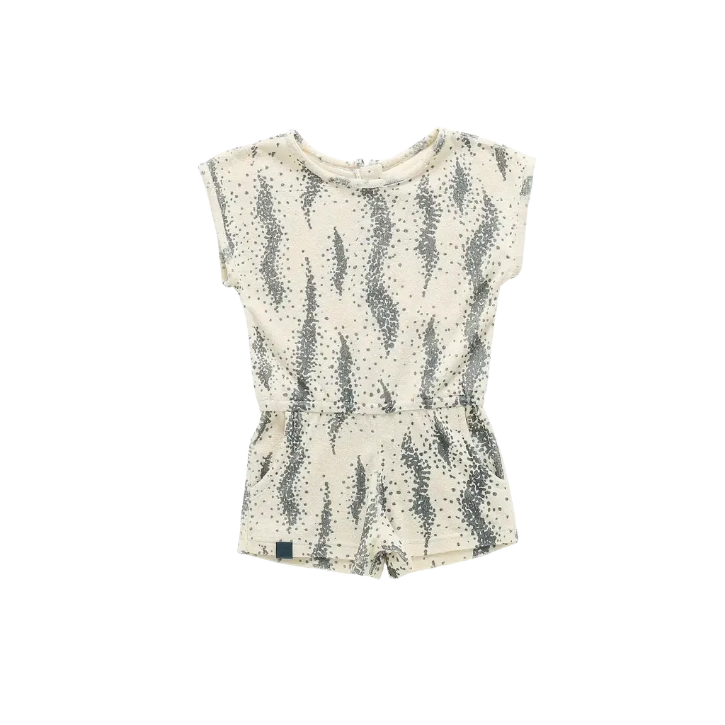 Terry Romper - Cream