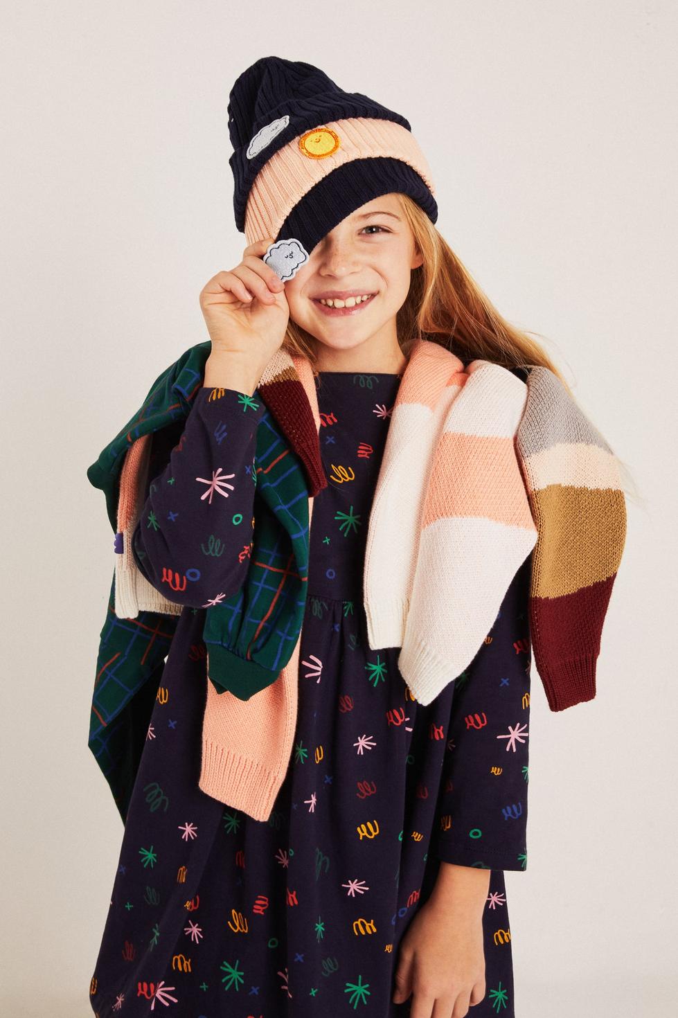 Sunshine Beanie Hat - Soft Pink