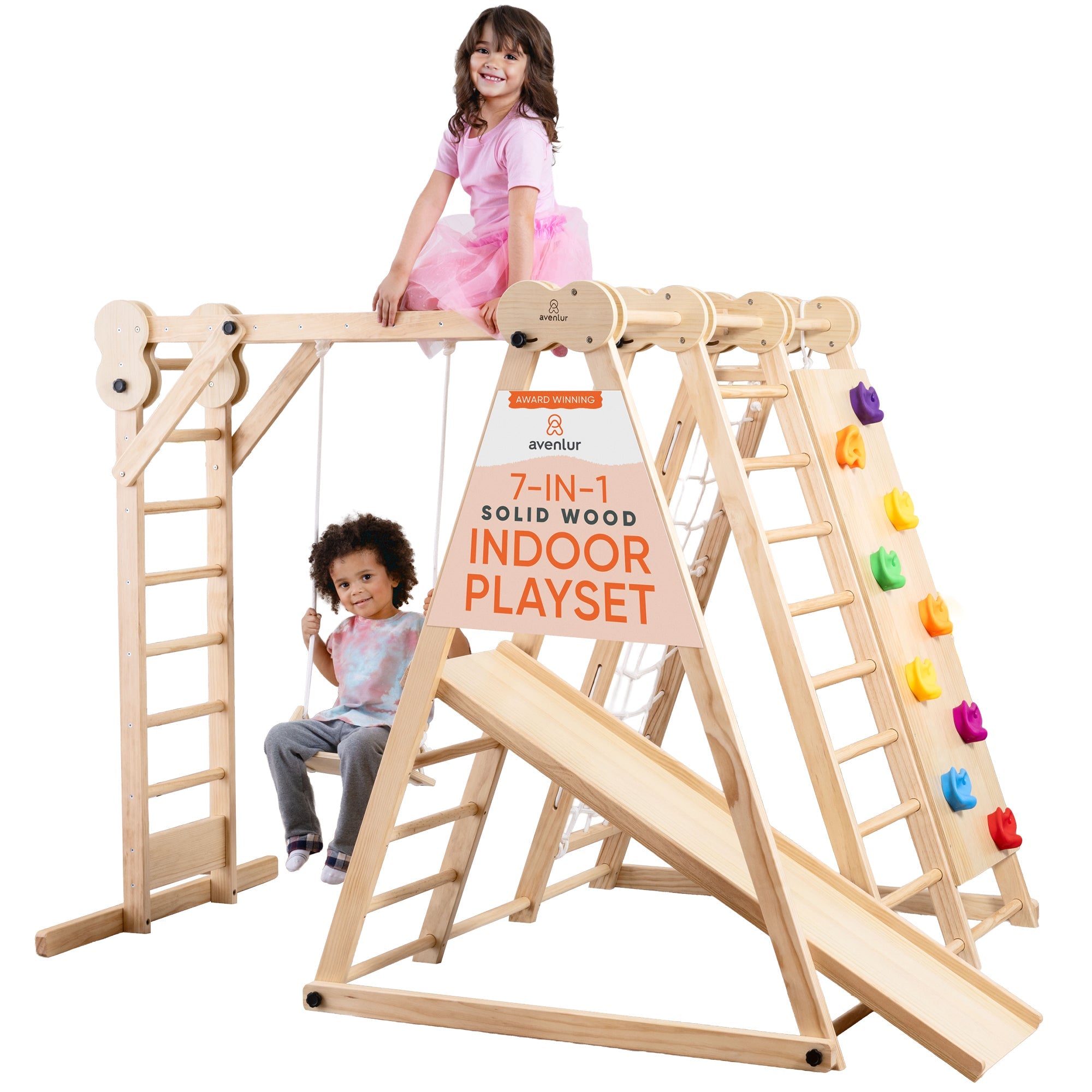 Chestnut | Foldable Jungle Gym