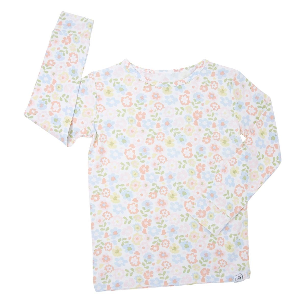 Big Kid Pajama - Pretty Pansy