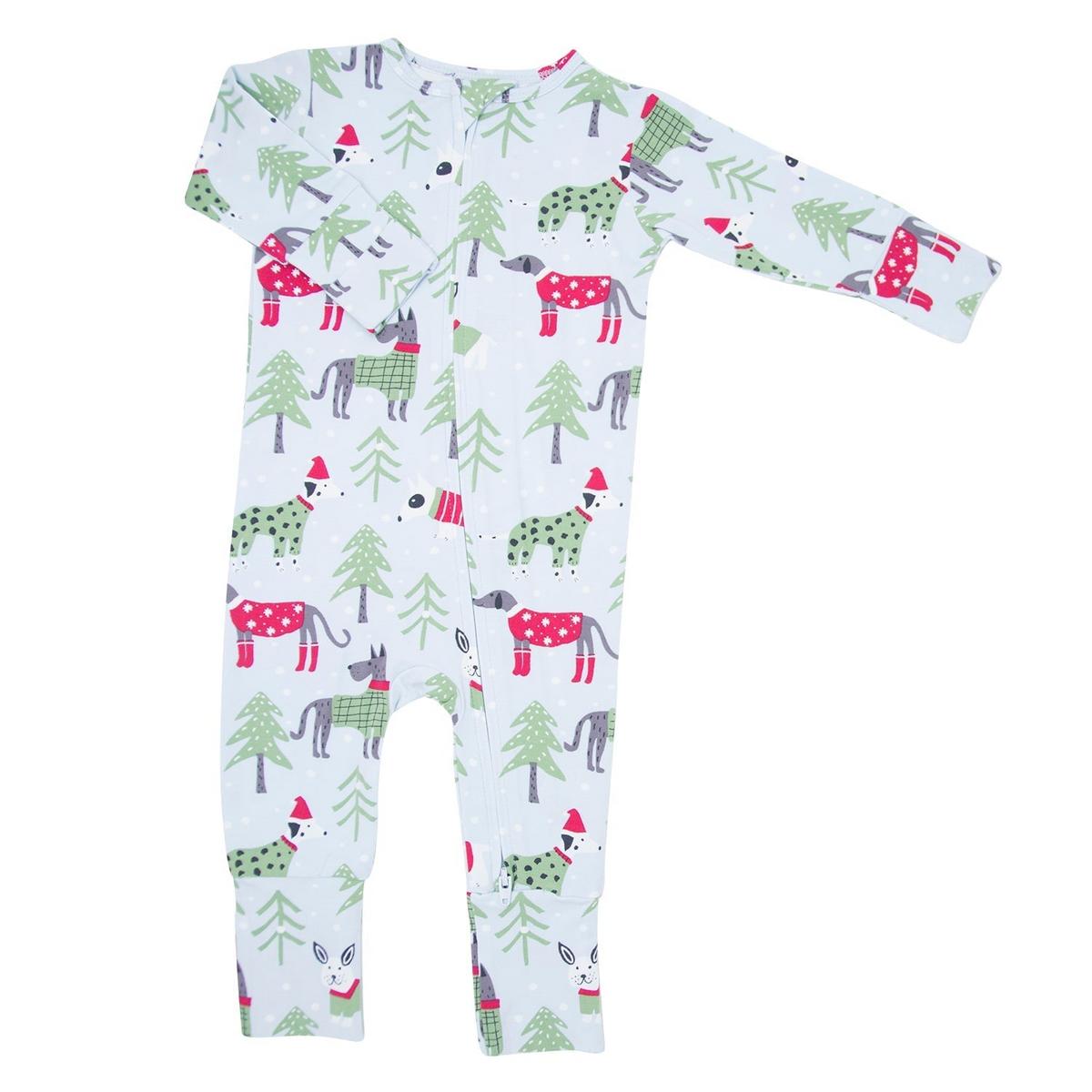 Convertible Romper - Cozy Pups