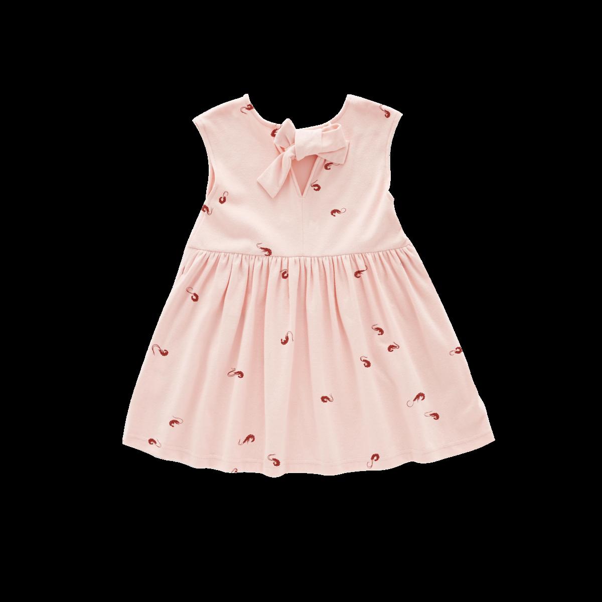 Fit & Flare Jersey Dress - Pink