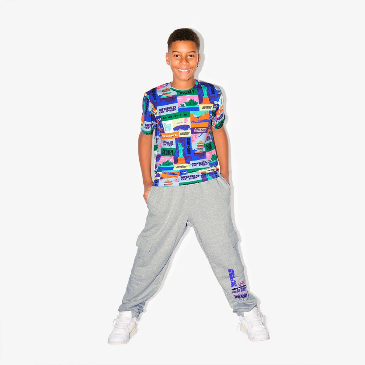 "World Tour" printed t-shirt