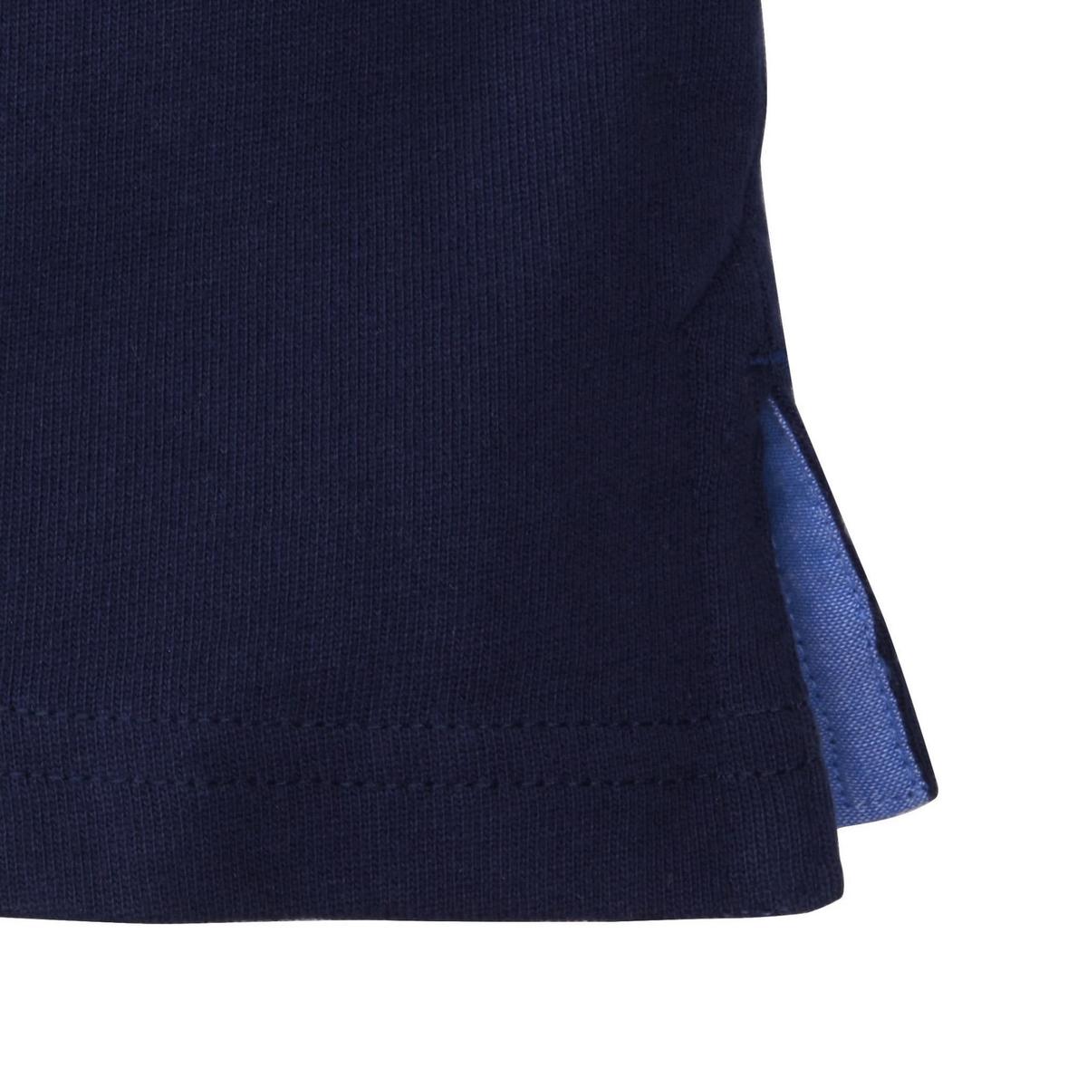 Athletic Jersey Polo - Navy Logo
