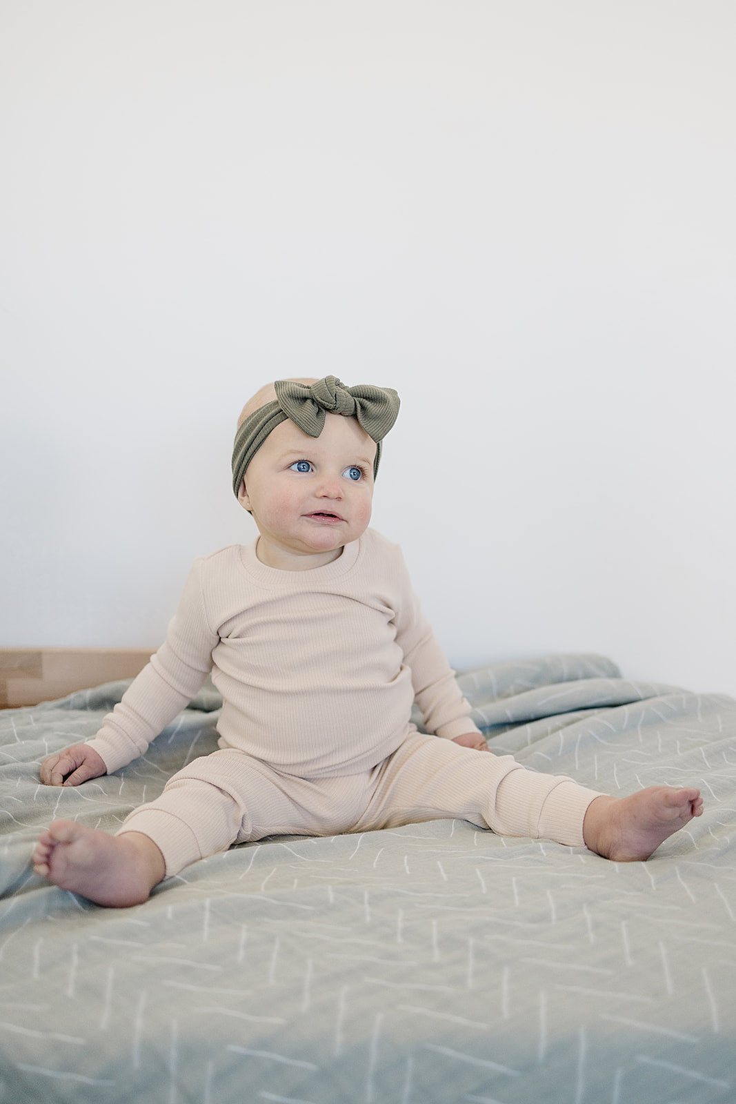 Desert Sage Muslin Quilt Mebie Baby