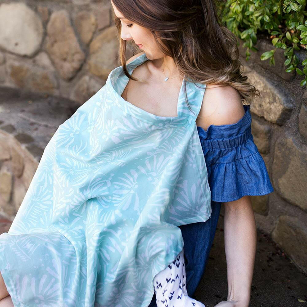 Acapulco Cotton Nursing Cover Nursing Cover Bebe au Lait