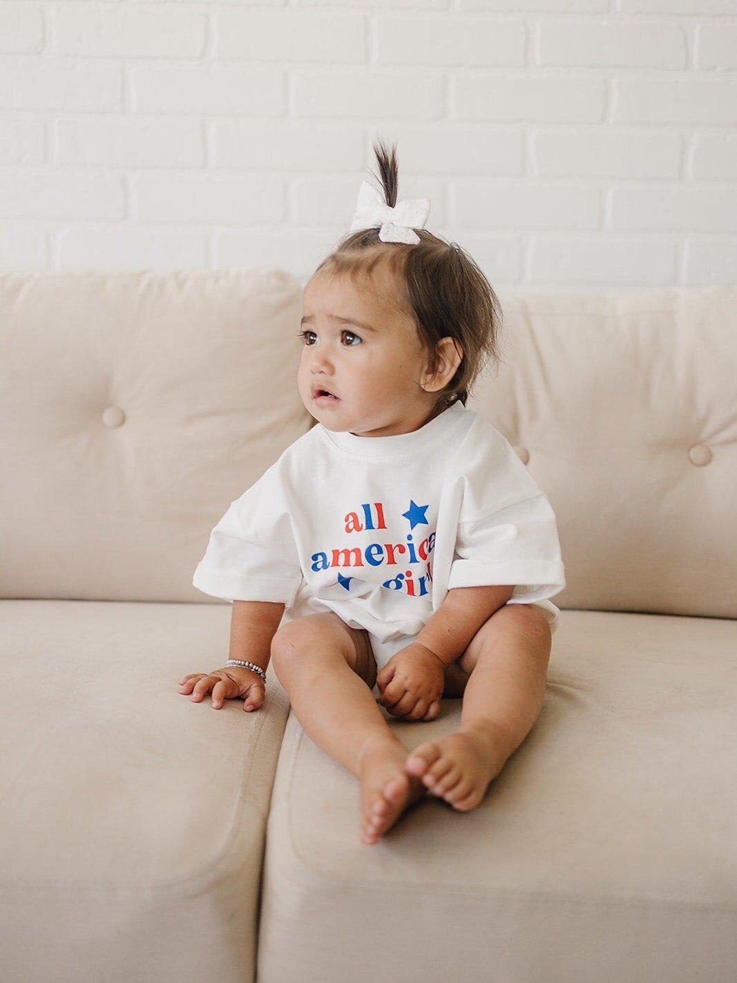 All American Girl T-Shirt Romper