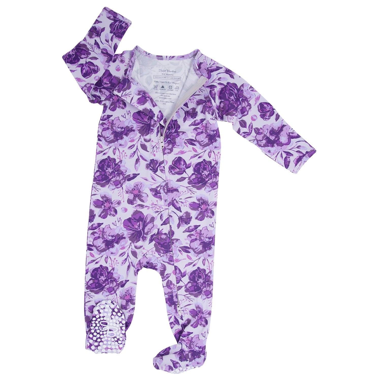 Amelia Bedelia Zipper Footie