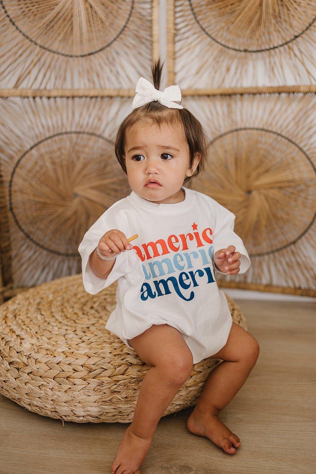 America T-Shirt Romper