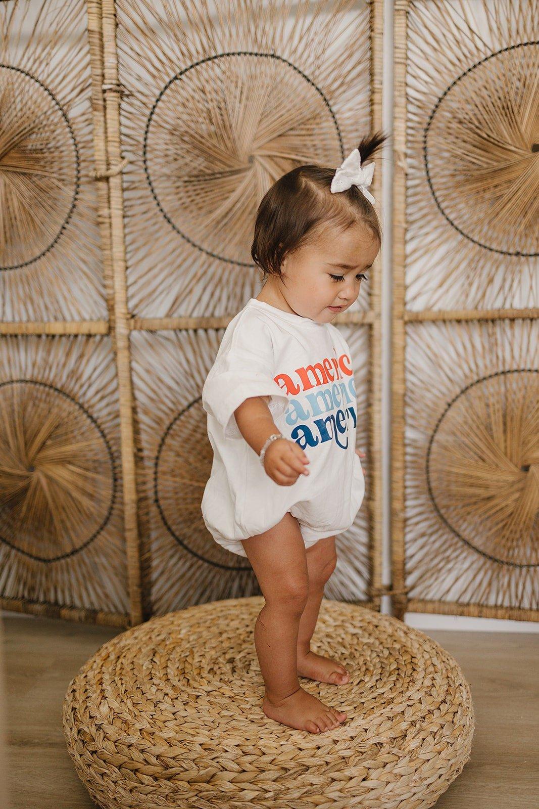 America T-Shirt Romper