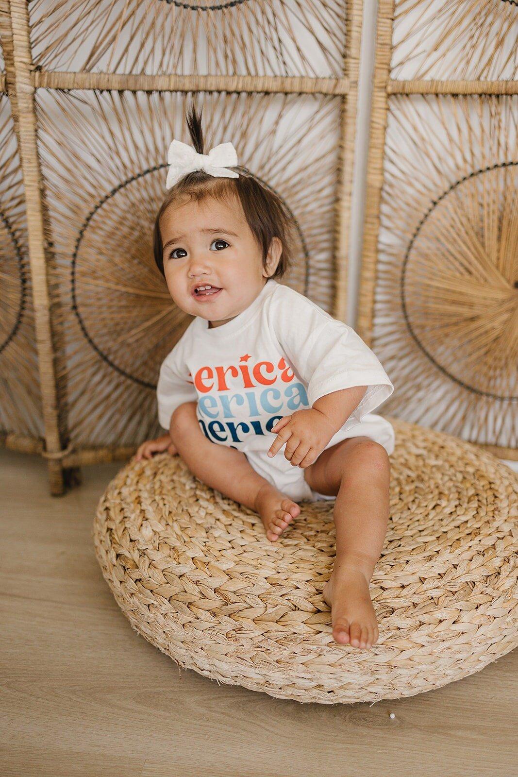 America T-Shirt Romper
