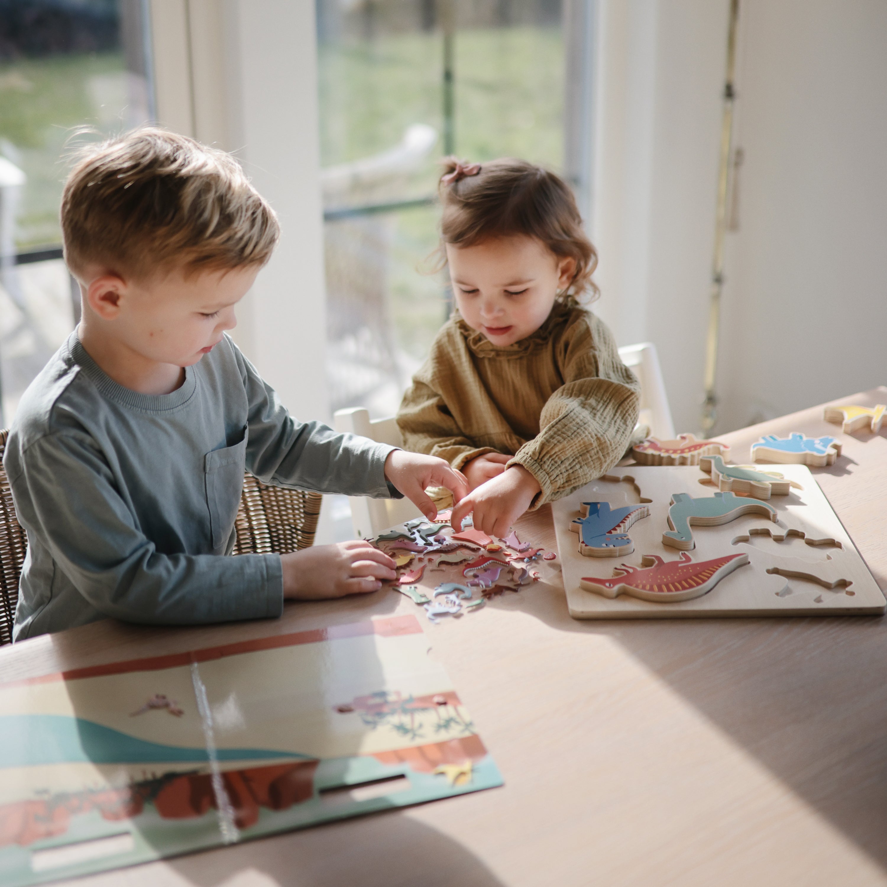 Reusable Dino Sticker Set