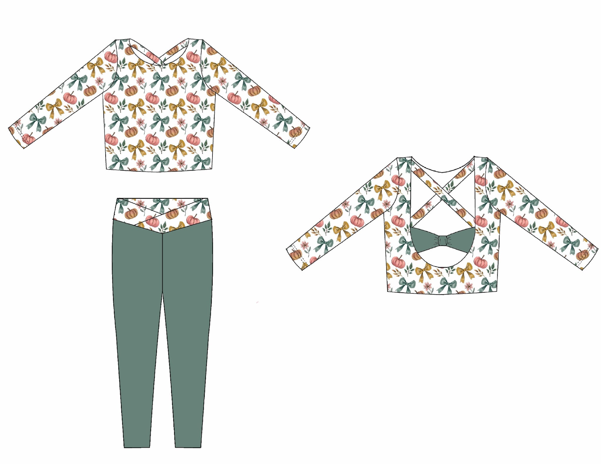 Bows & Ivy Activewear Set