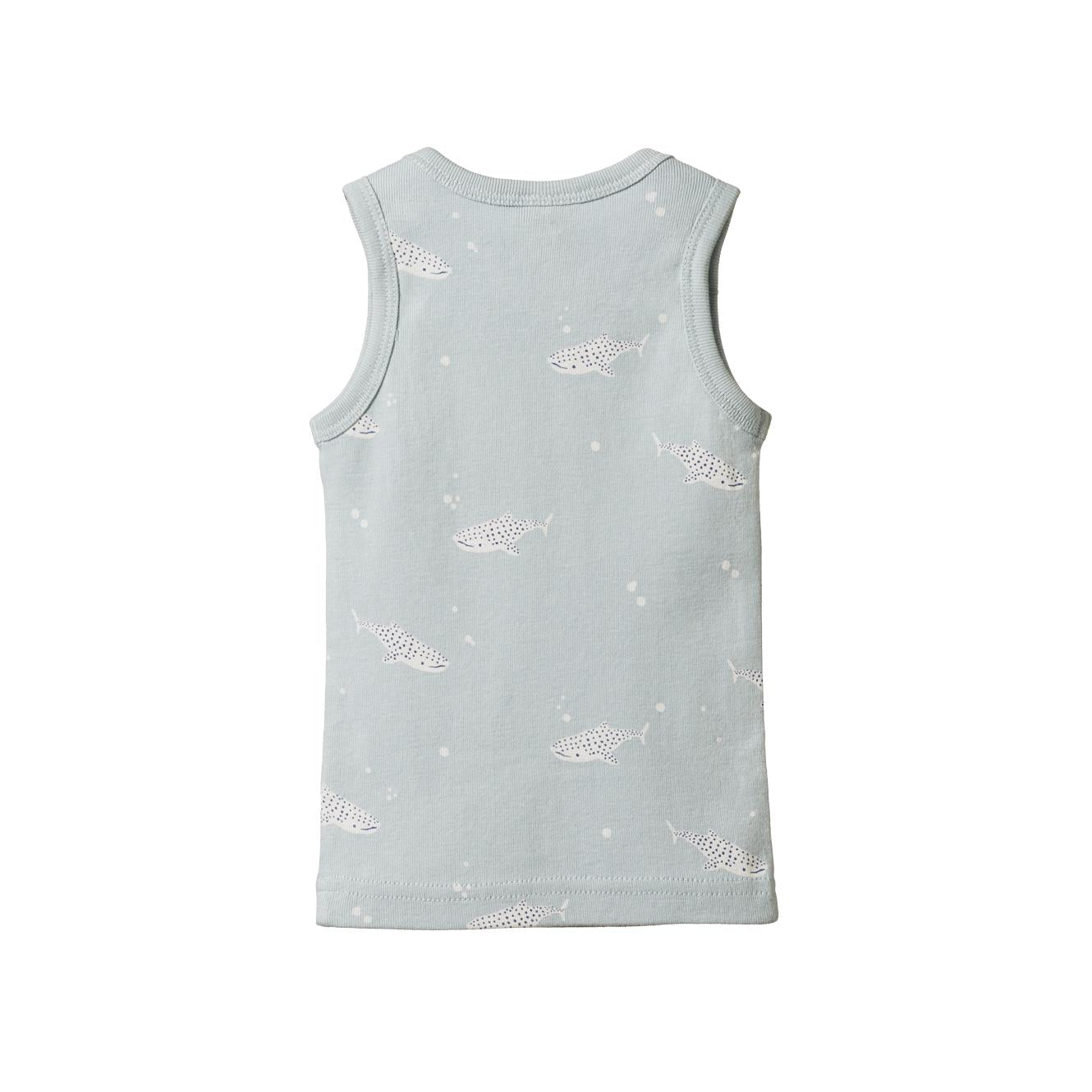 Singlet - Spotted Whale Shark Print