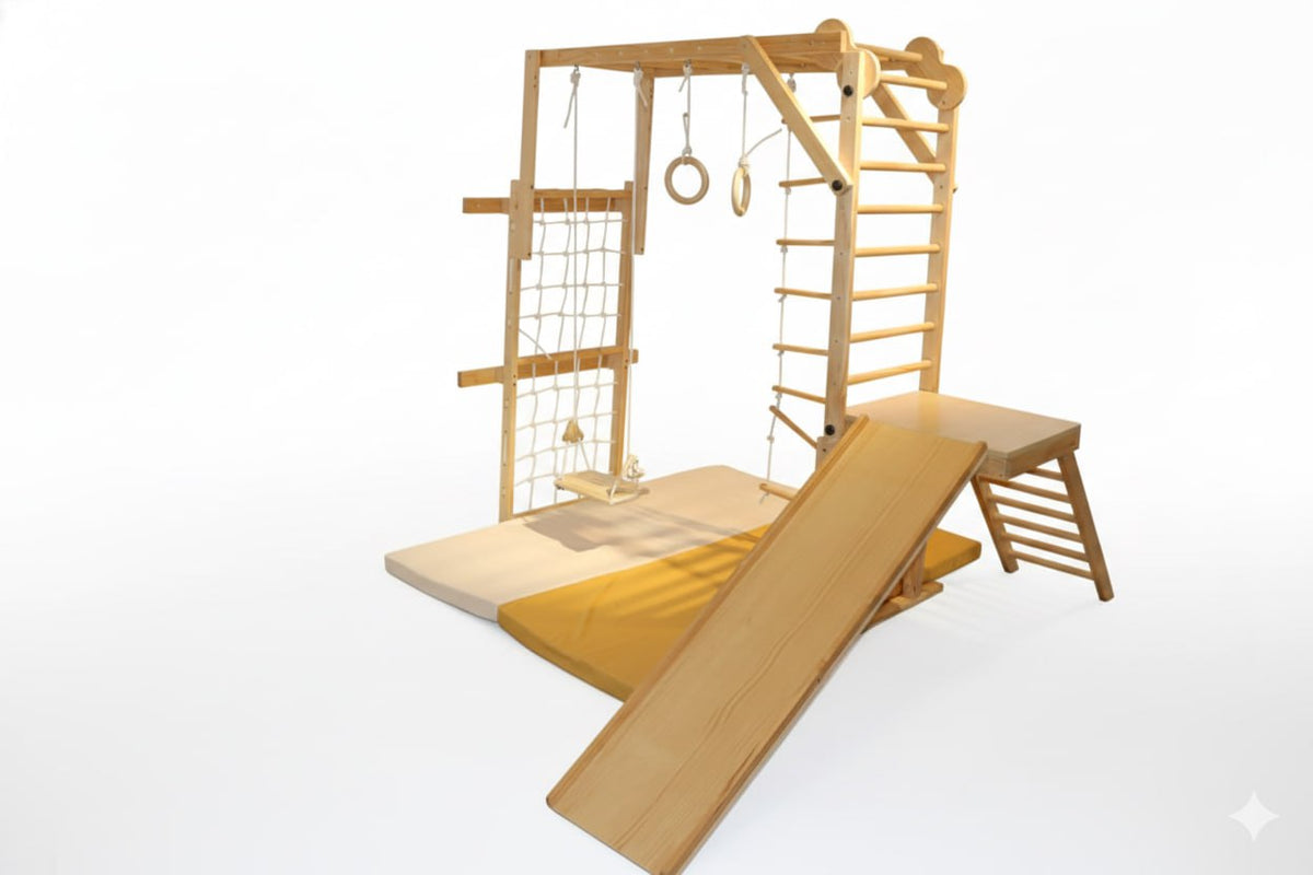 Grove Playset Mat | Padded Crash Mat for the Grove Foldable Indoor Jungle Gym (Climber Not Included)