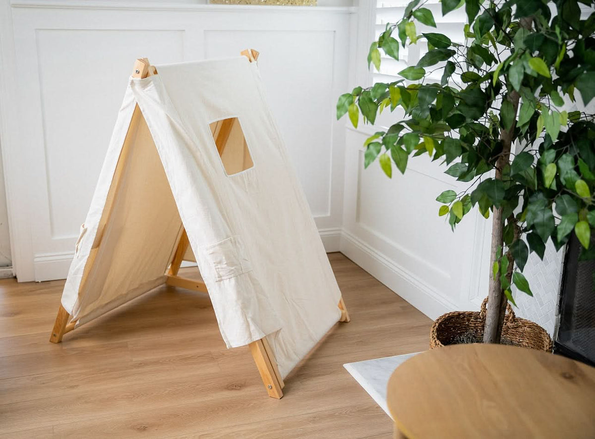 Tulip Tent Cover | Canvas Play Tent for the Tulip Foldable Bouncer (Bouncer Sold Separately)