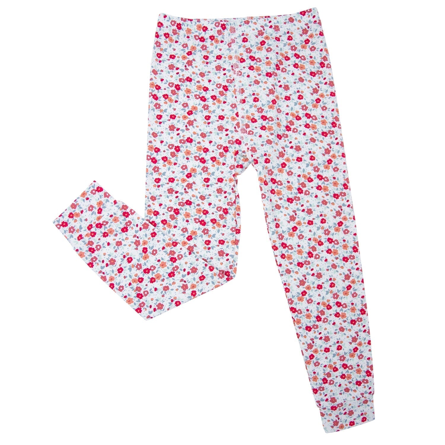 Big Kid Pajama - Crimson Floral