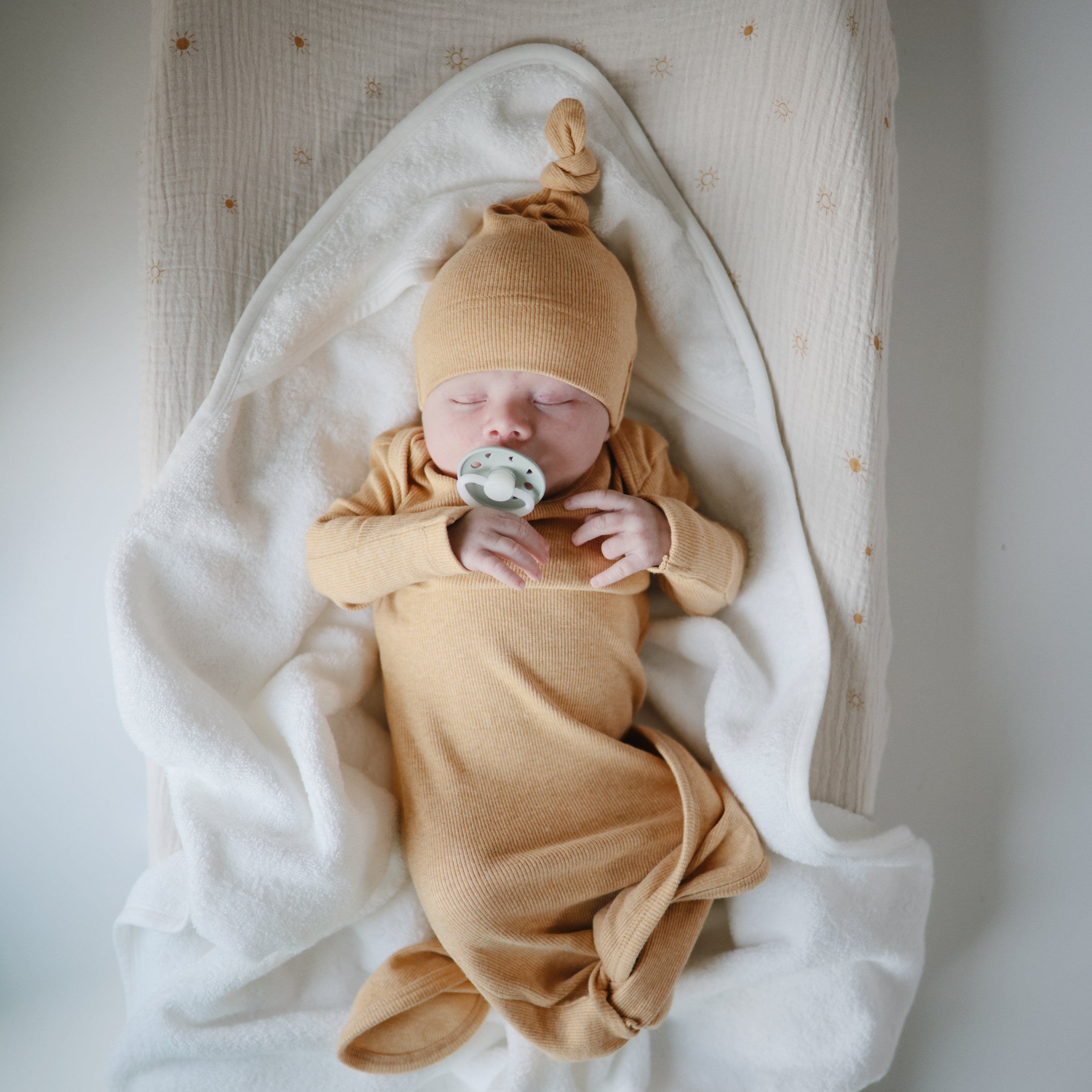 Ribbed Baby Beanie Baby Clothes Mushie