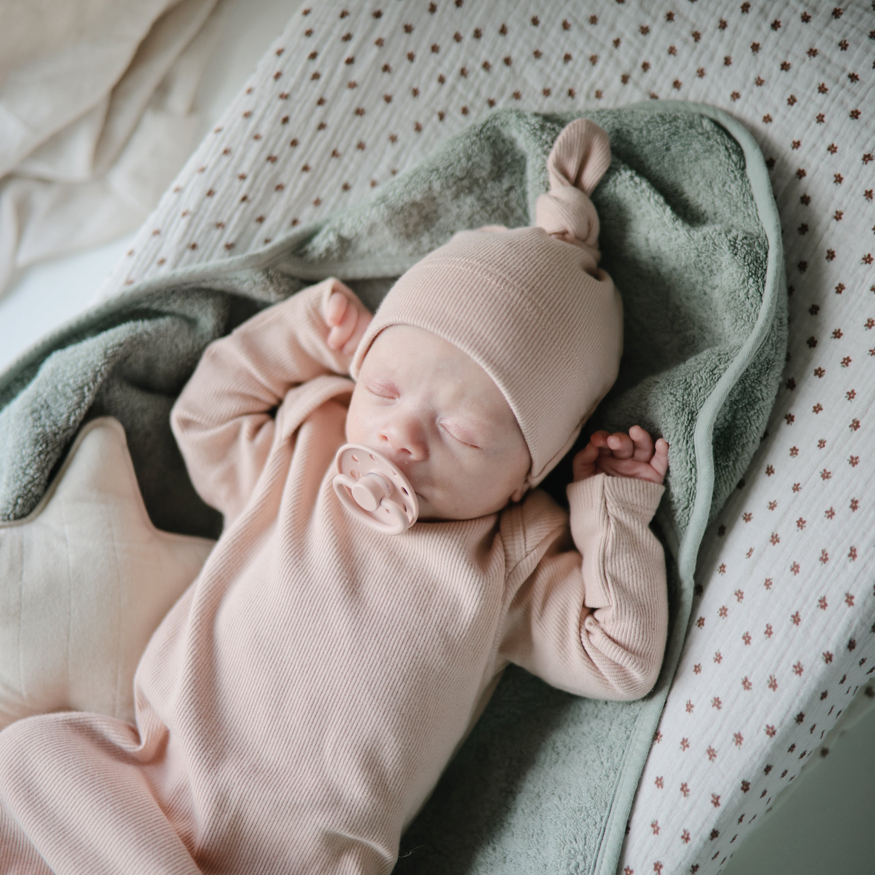Ribbed Baby Beanie Baby Clothes Mushie