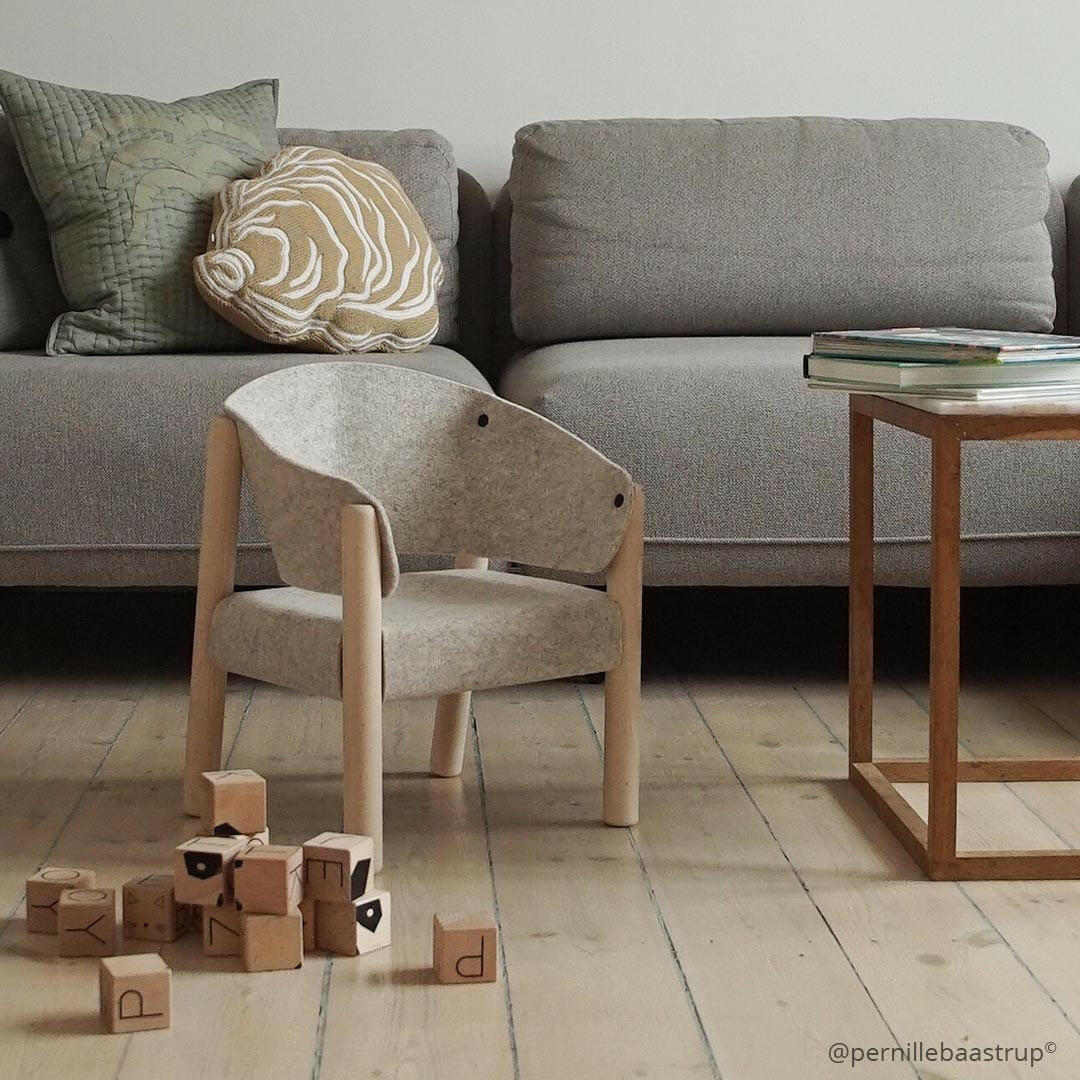 Saba Chair - Biege Playroom Furniture Charlie Crane
