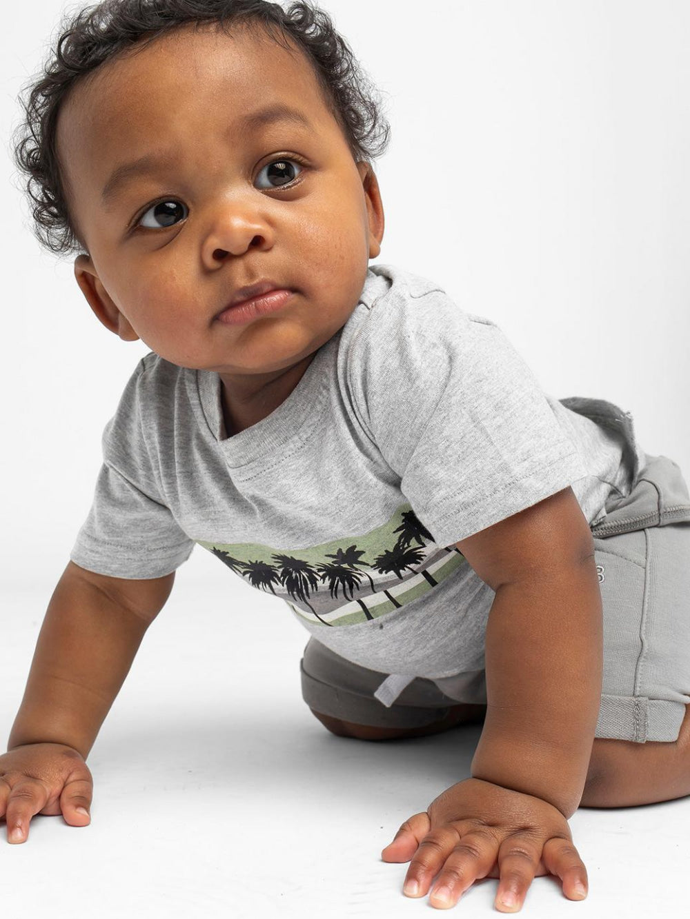 Baby Palm Striped Tee