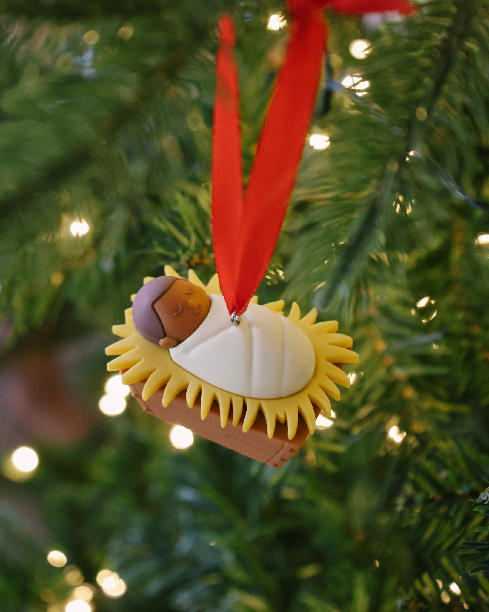 Baby Jesus Christmas Ornament