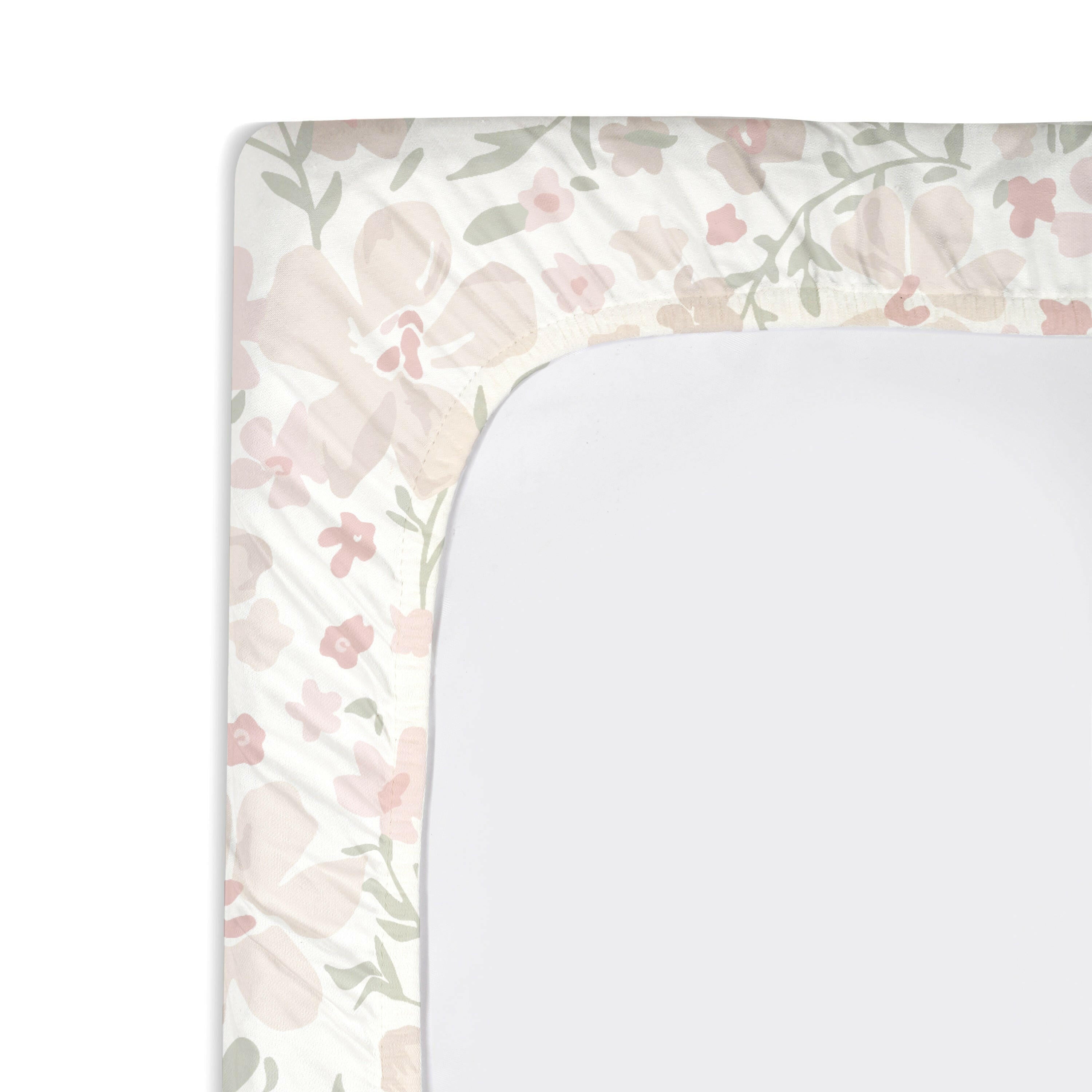 Organic Changing Pad Cover - Blossom Changing Pad Cover Makemake Organics