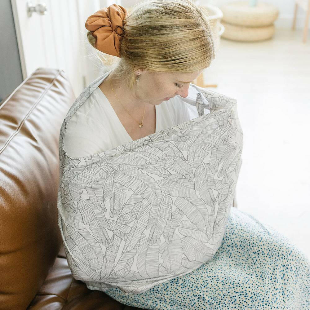 Banana Leaf 5-in-1 Multi-Use Nursing Cover 5 in 1 Bebe au Lait