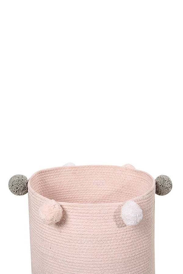 BABY BASKET BUBBLY PINK Little Wonder & Co