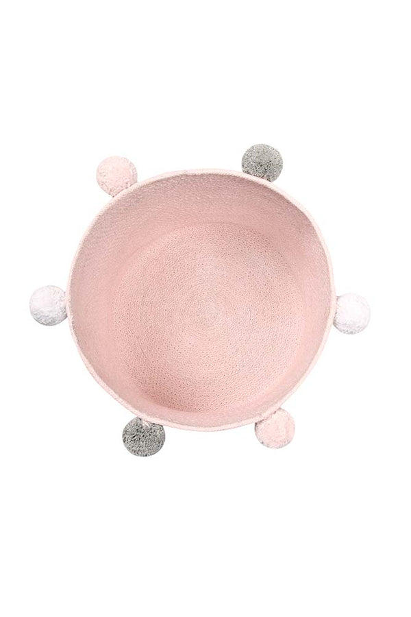 BABY BASKET BUBBLY PINK Little Wonder & Co