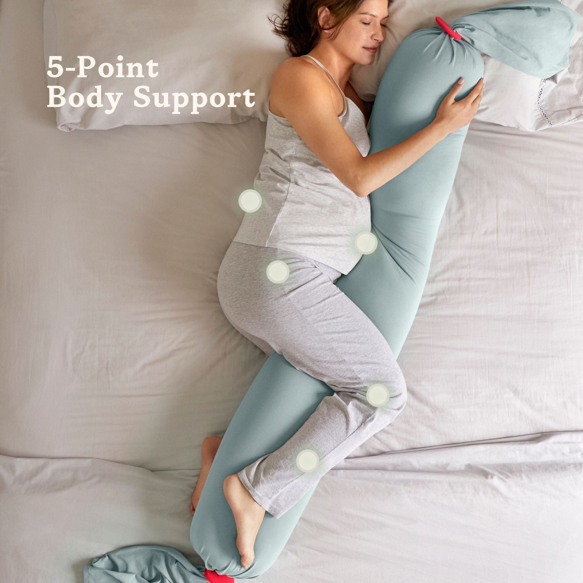Pregnancy Pillow - Eucalyptus
