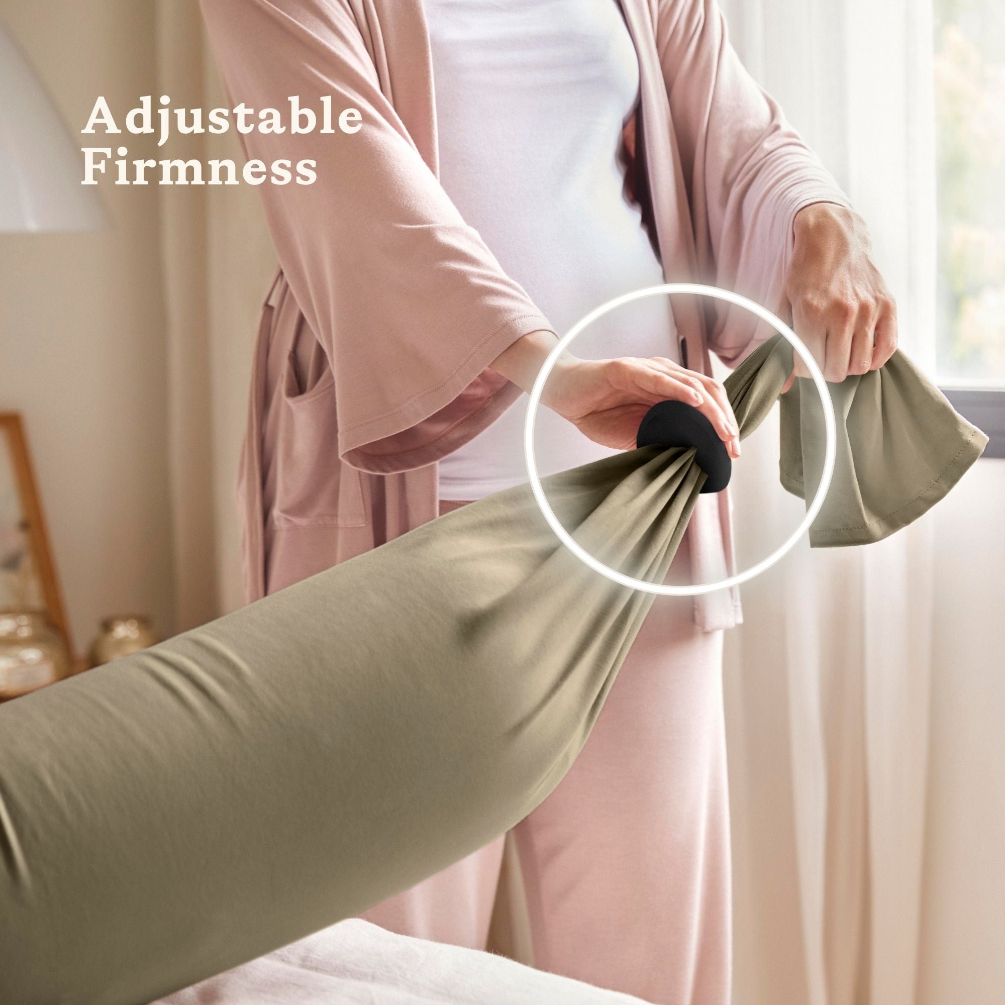 Pregnancy Pillow - Dusty Olive