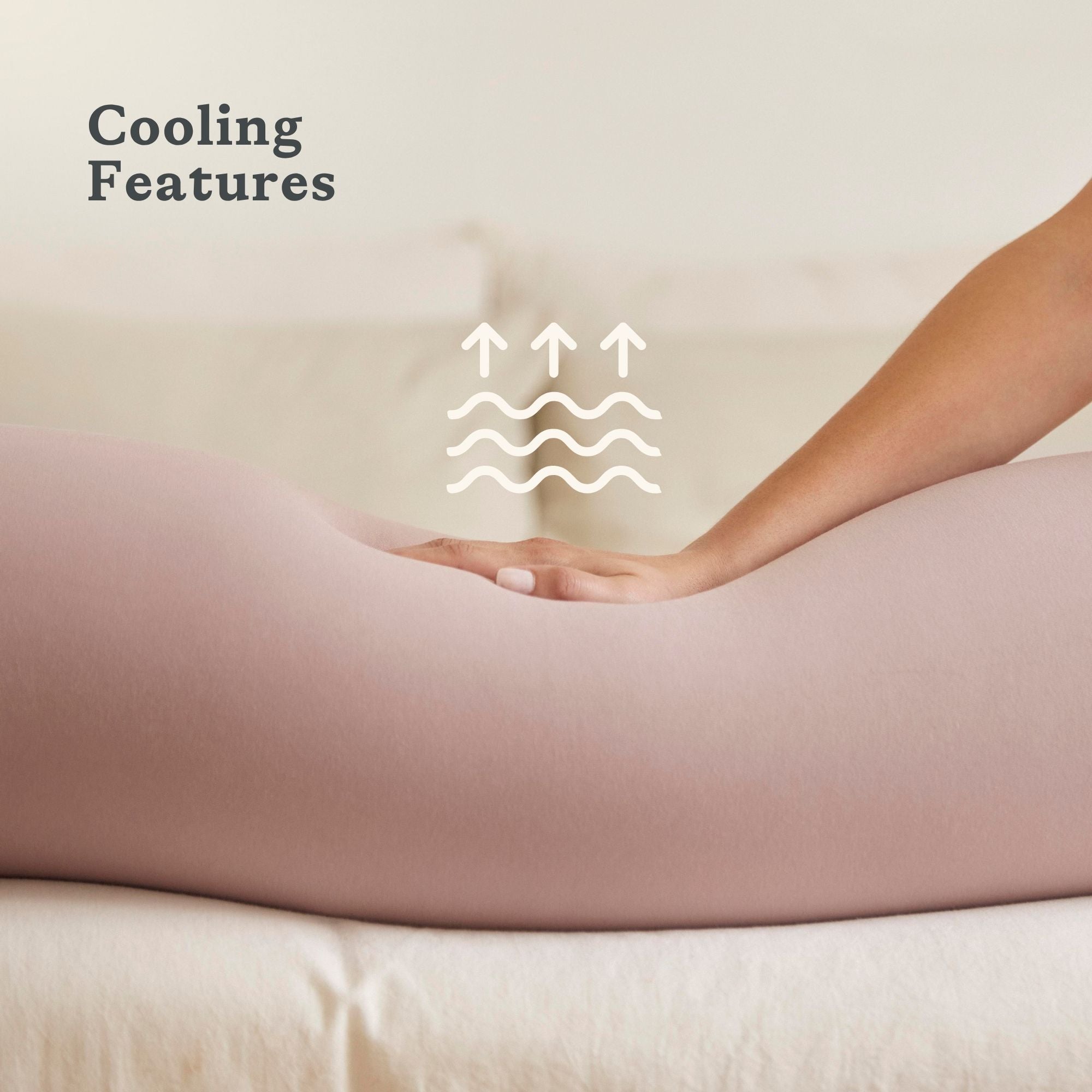 Pregnancy Pillow - Dusty Pink