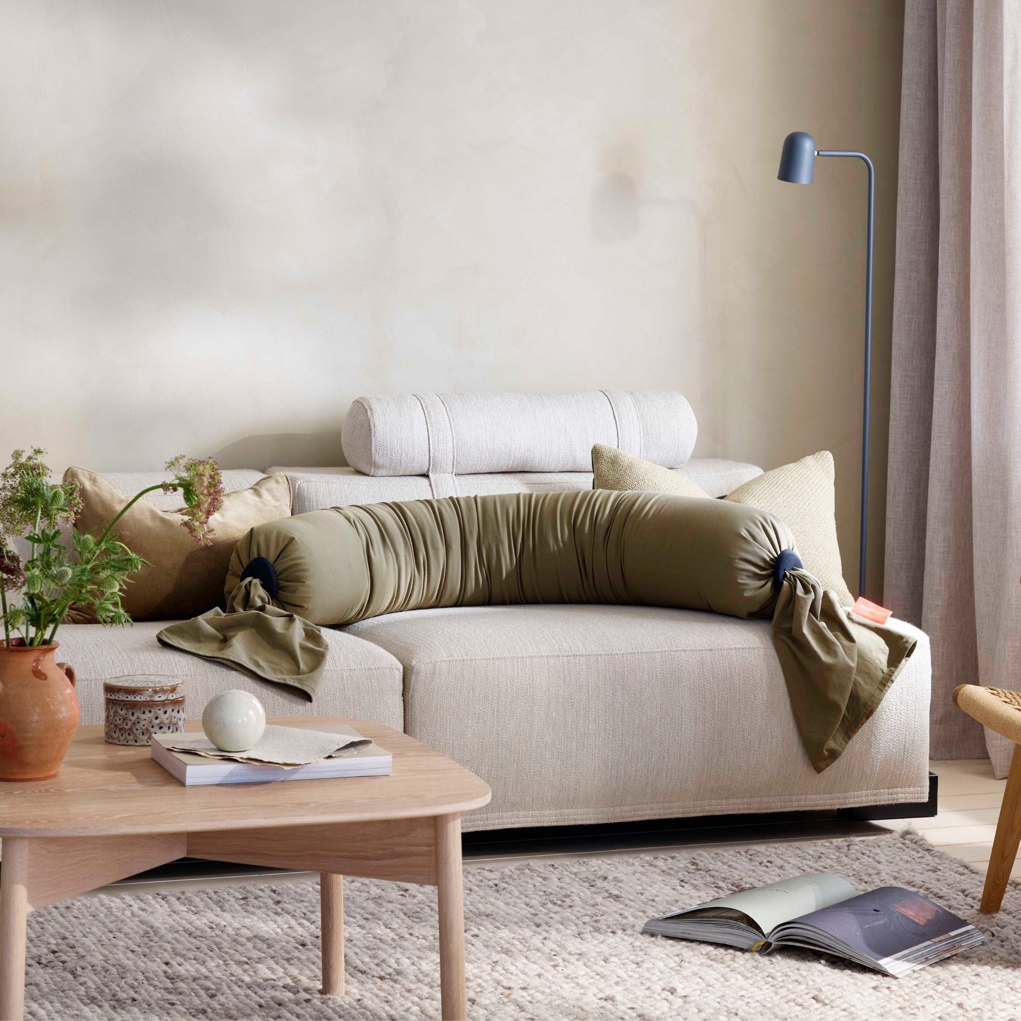 Pregnancy Pillow - Dusty Olive