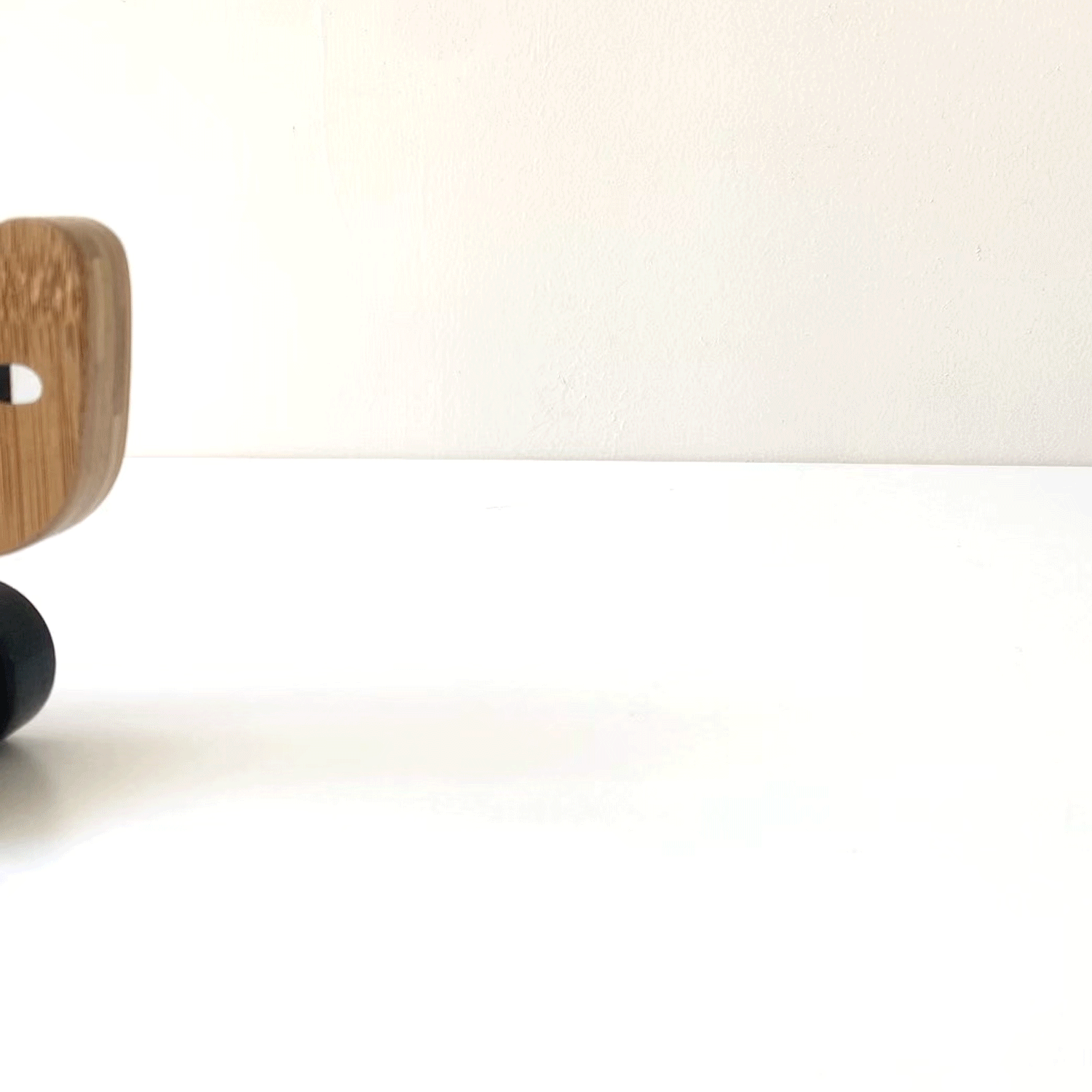 Bear Push Toy Wood + Bamboo Toys Wee Gallery