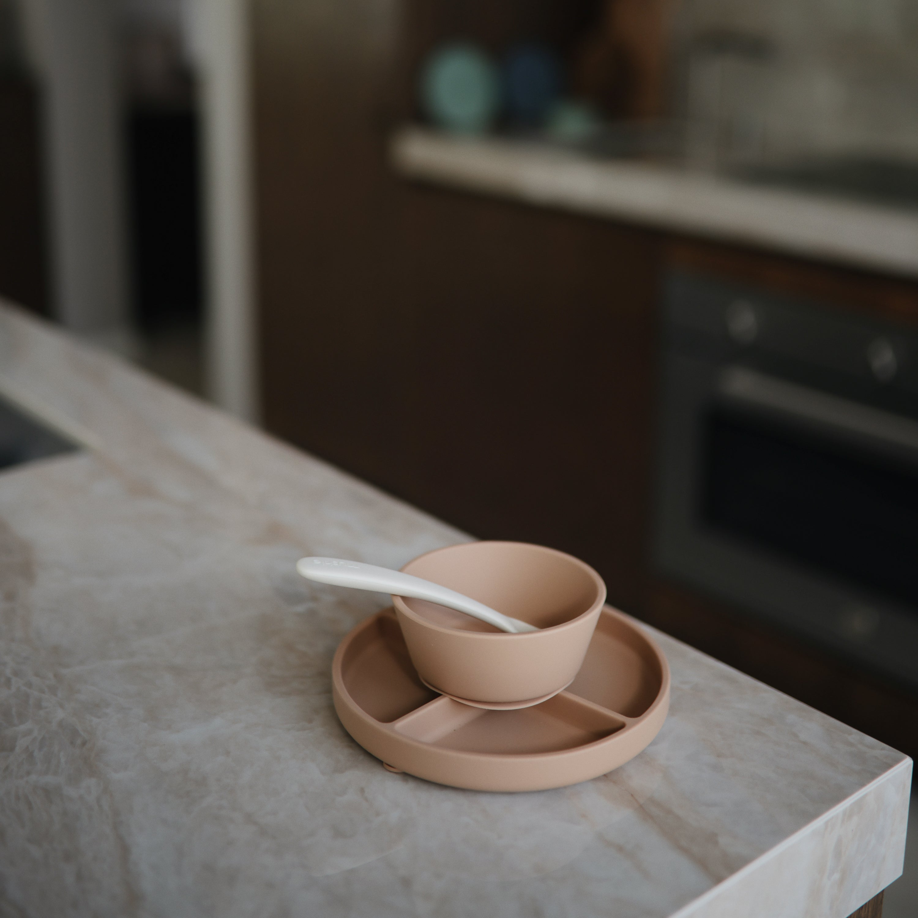 Silicone Suction Bowl silicone tableware Mushie