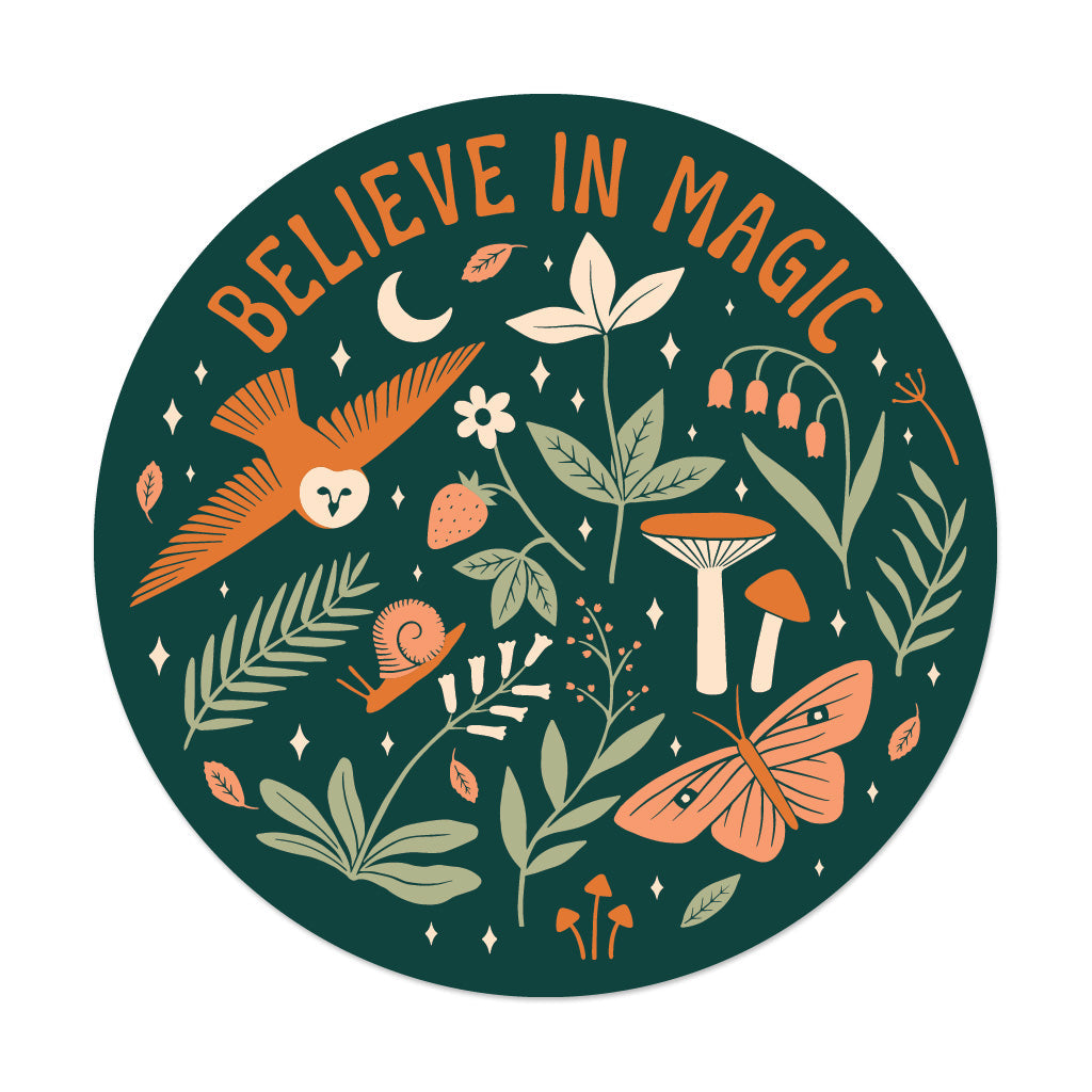 Believe In Magic Sticker