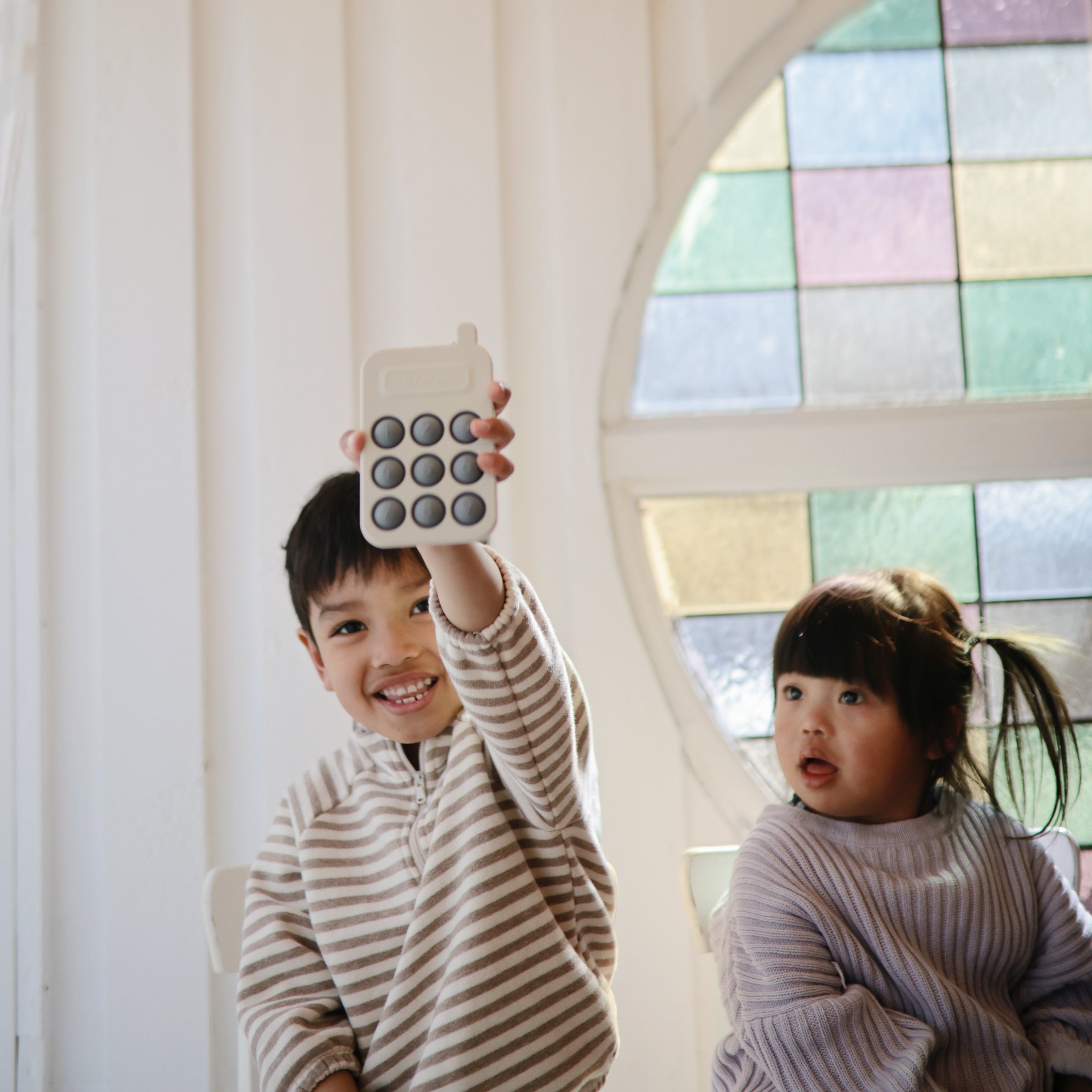 Phone Press Toy Press Toy Mushie