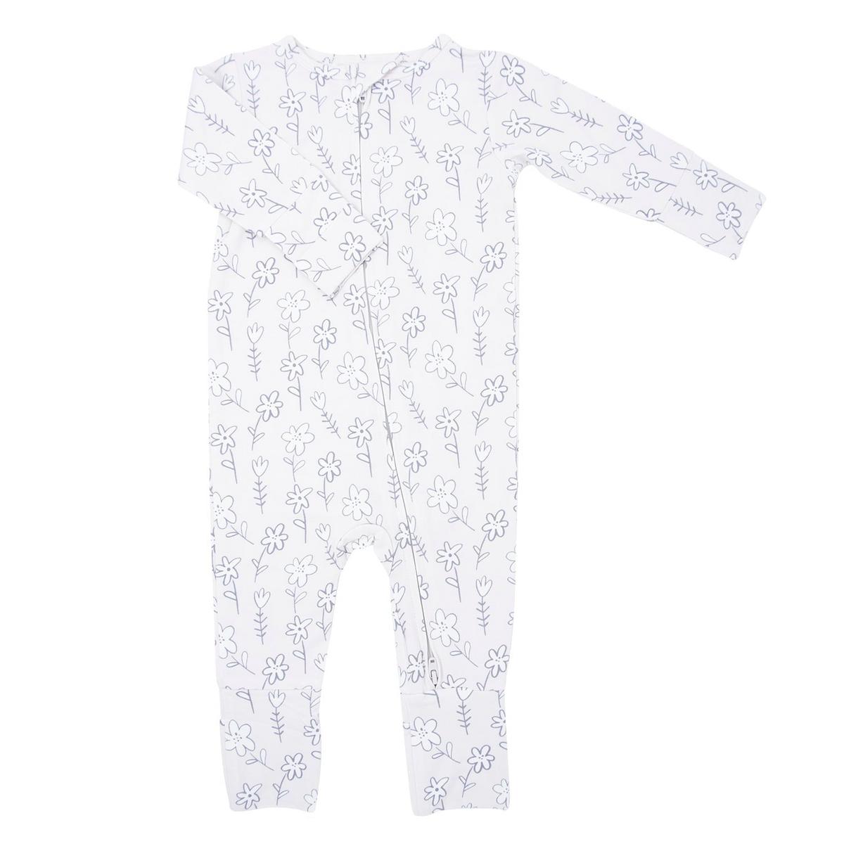 Convertible Romper - Grey Doodle
