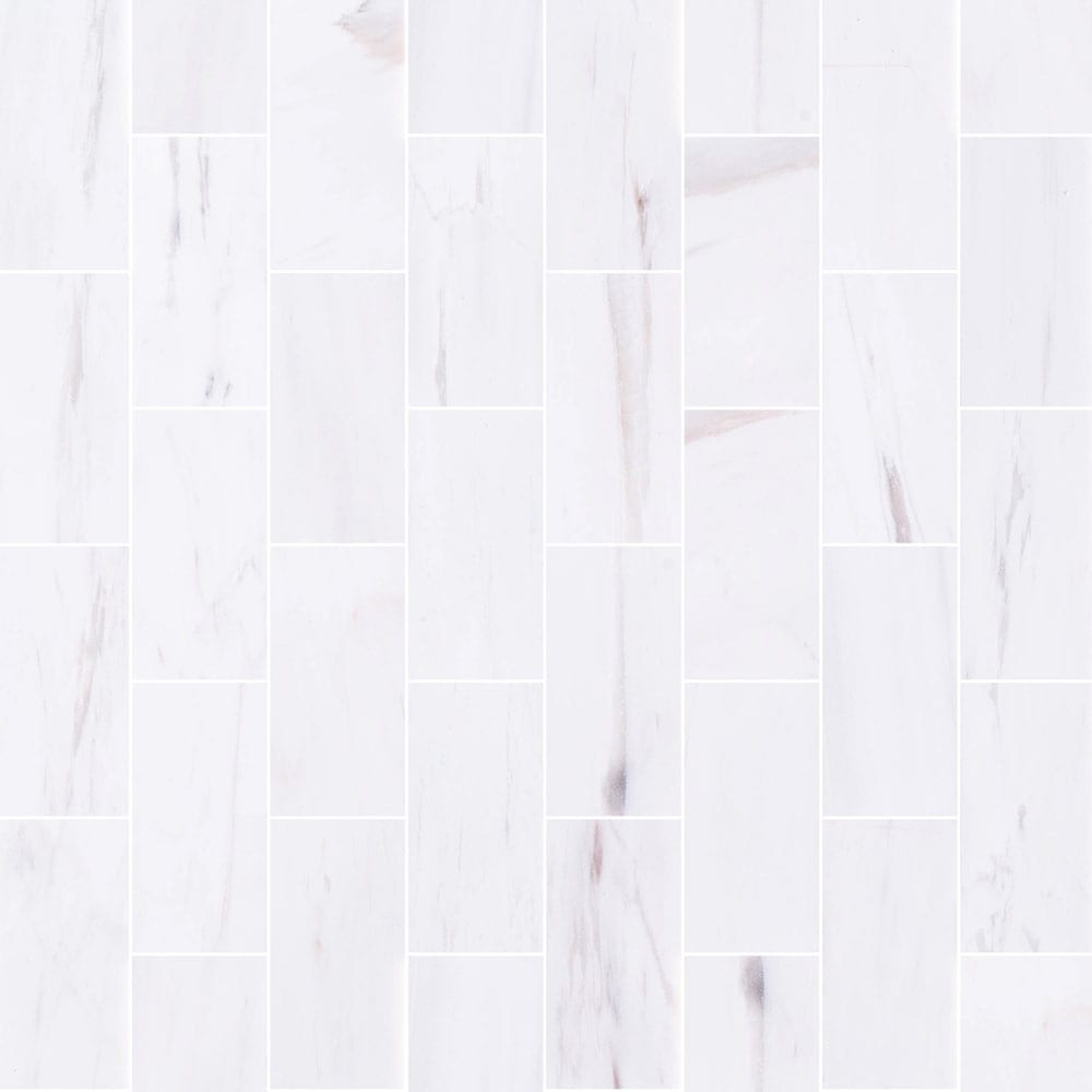 Bianco Dolomite Marble Tile Honed-Wall Collection - Livfloors Collection