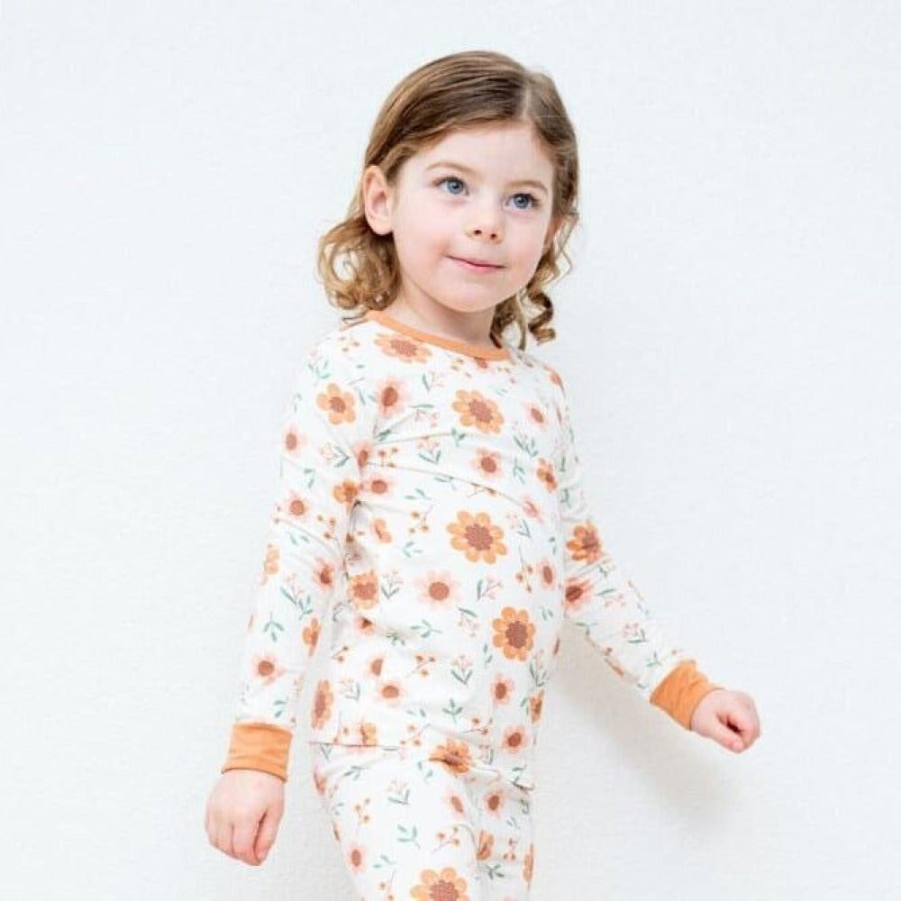 Big Kid Pajama - Sunflower