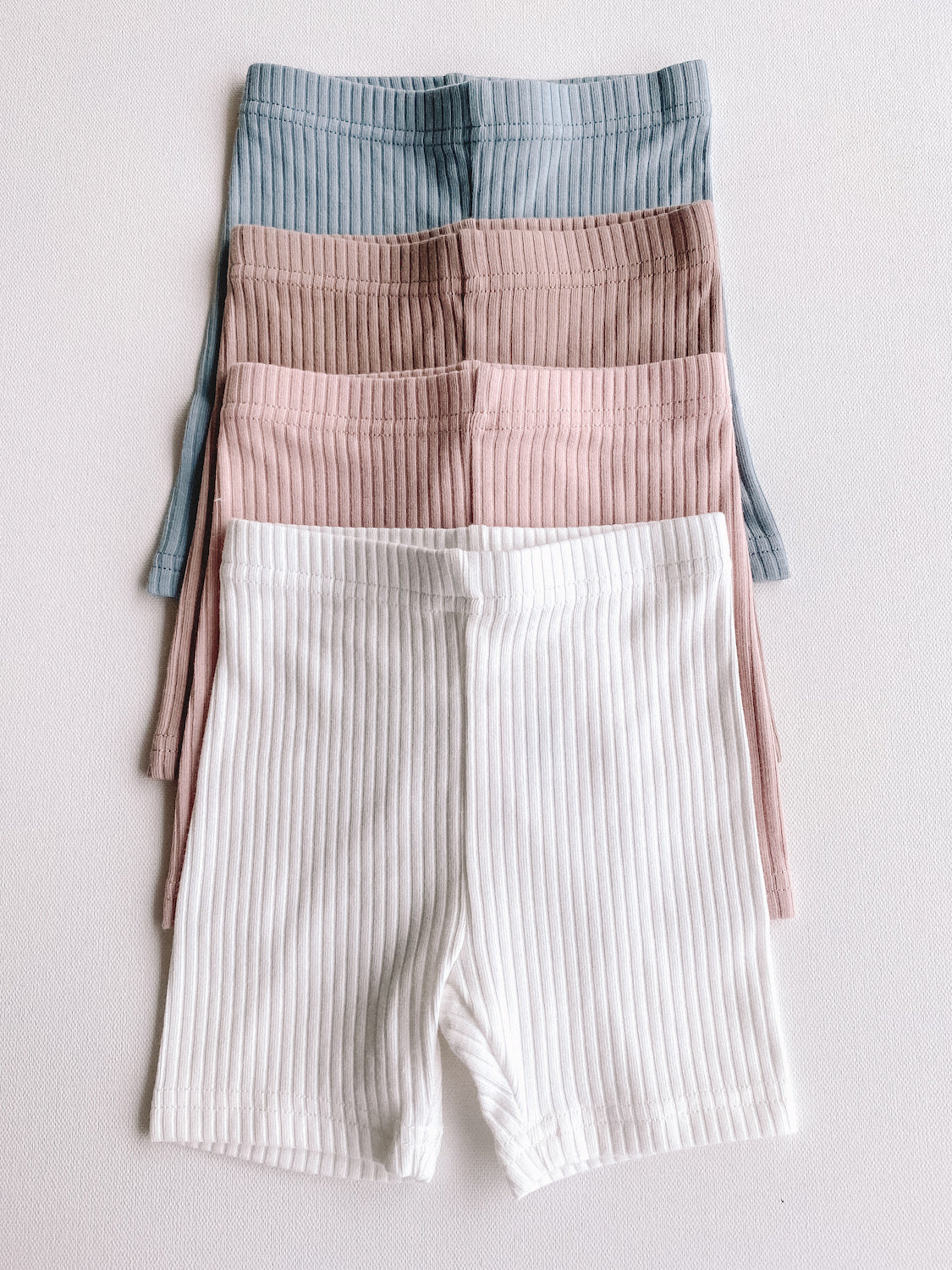 ribbed bike short